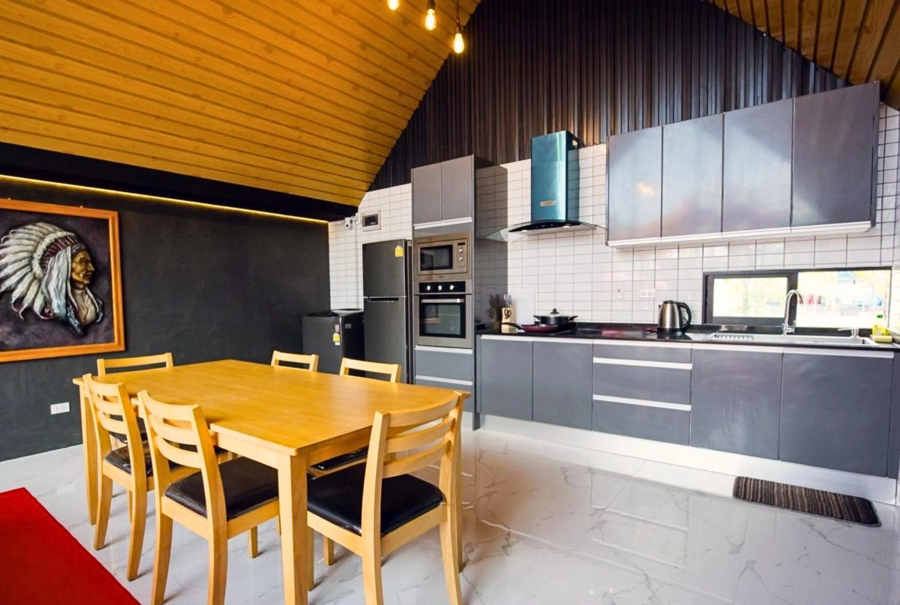 Kitchen or kitchenette in NP Pool Villa Hua Hin