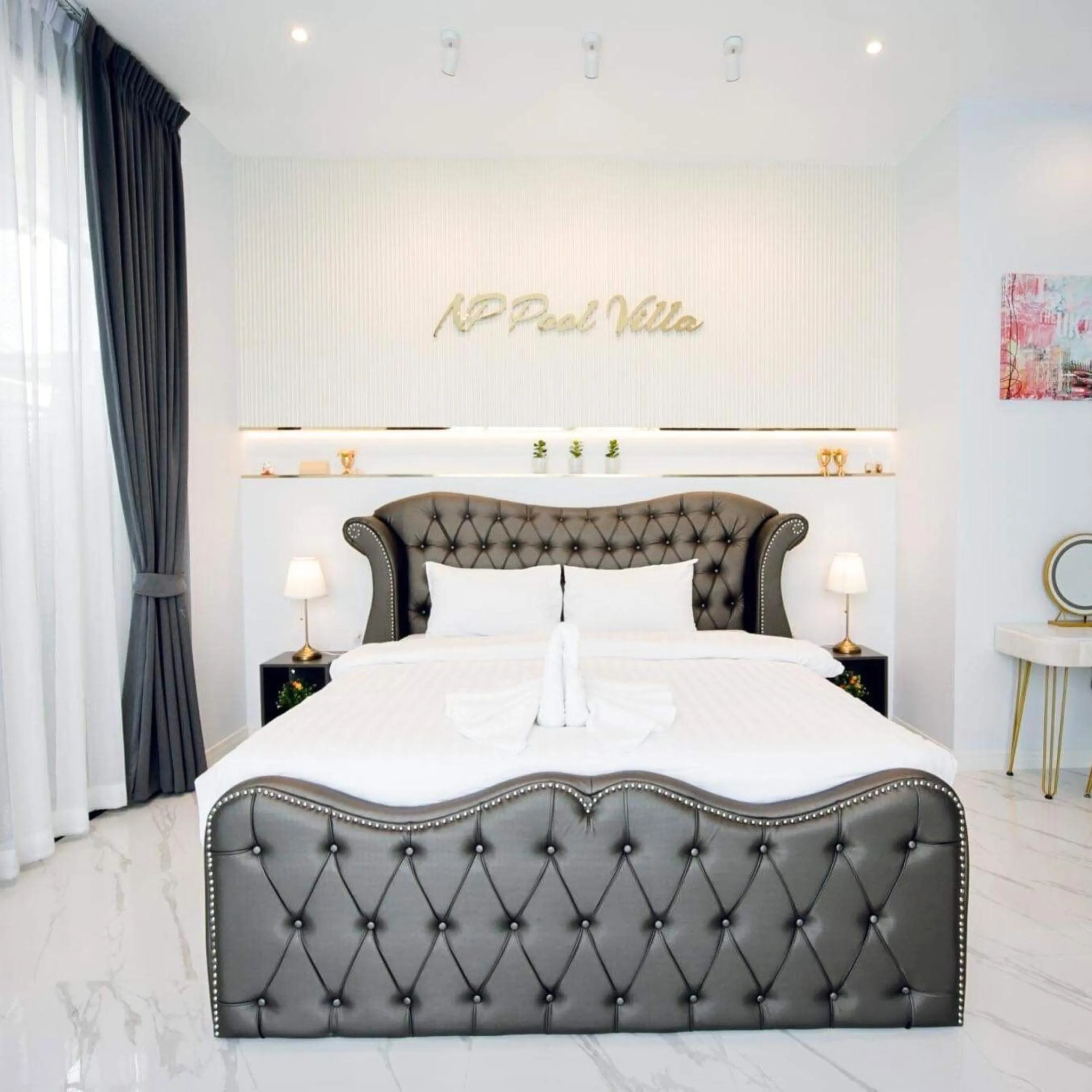 Bed in NP Pool Villa Hua Hin