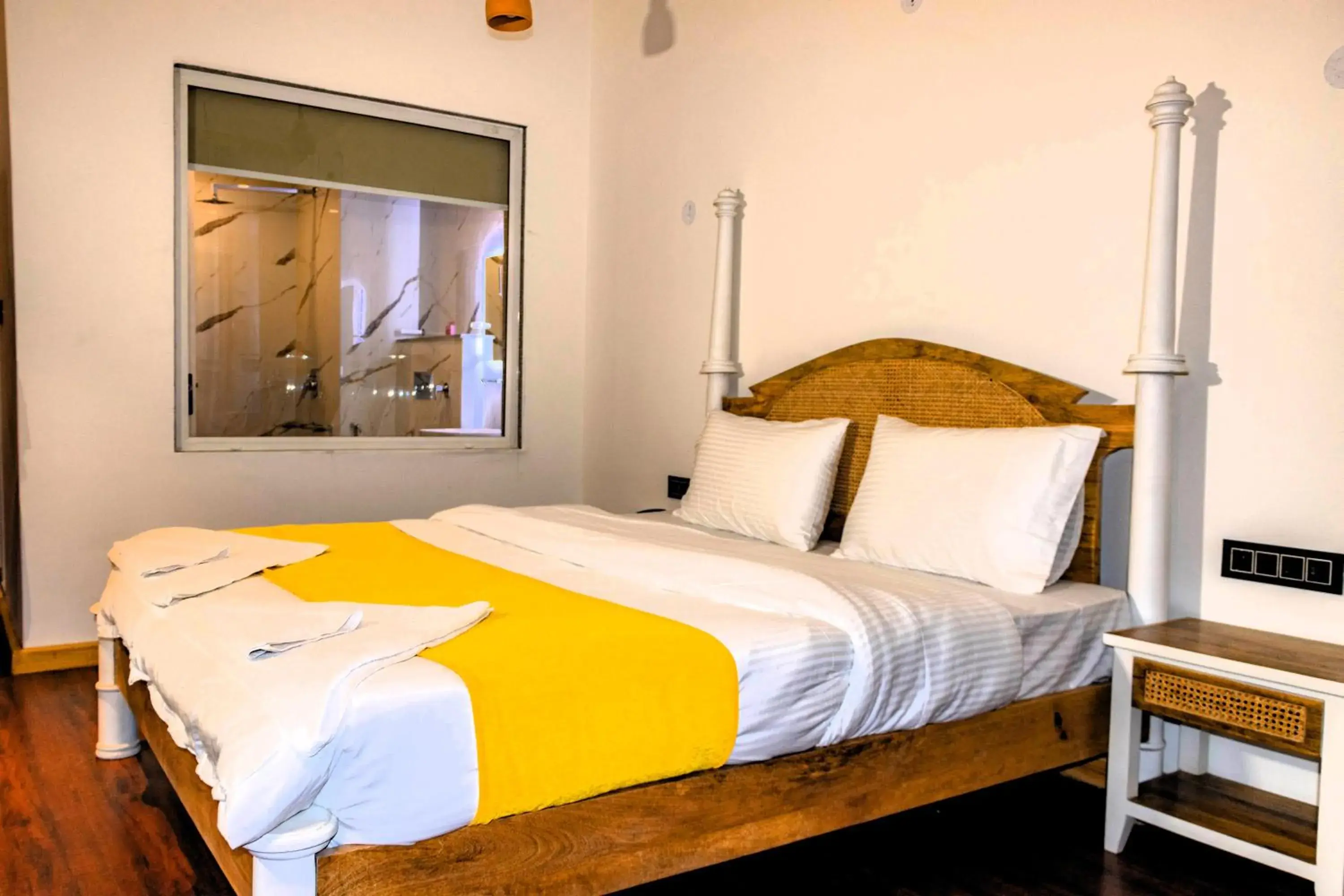 Bed in Hotel El Castello Bed in Hotel El Castello