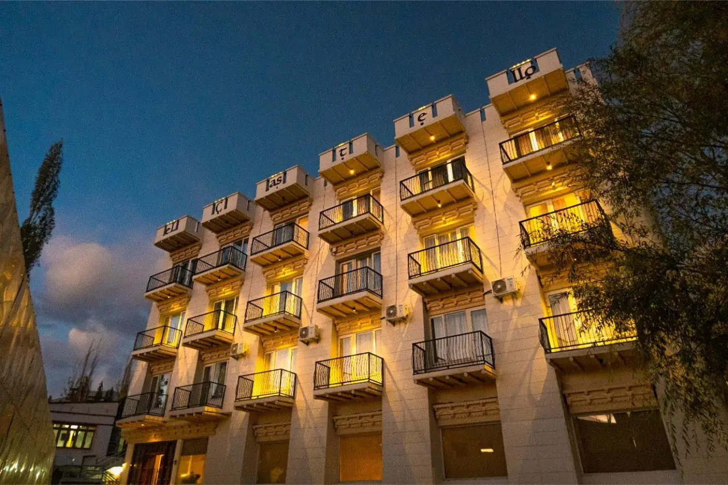 Property building in Hotel El Castello Property building in Hotel El Castello