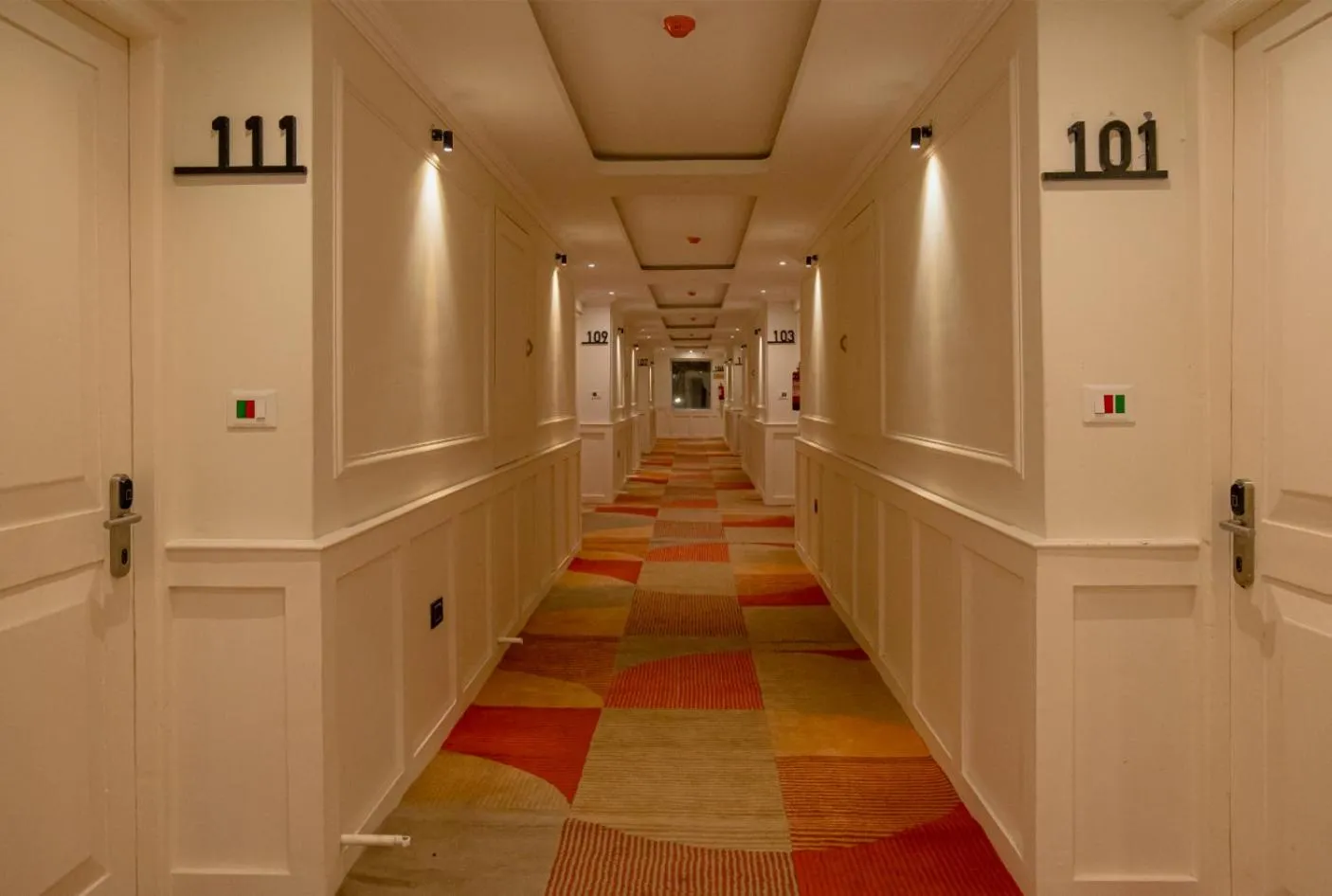 Decorative detail in Hotel El Castello