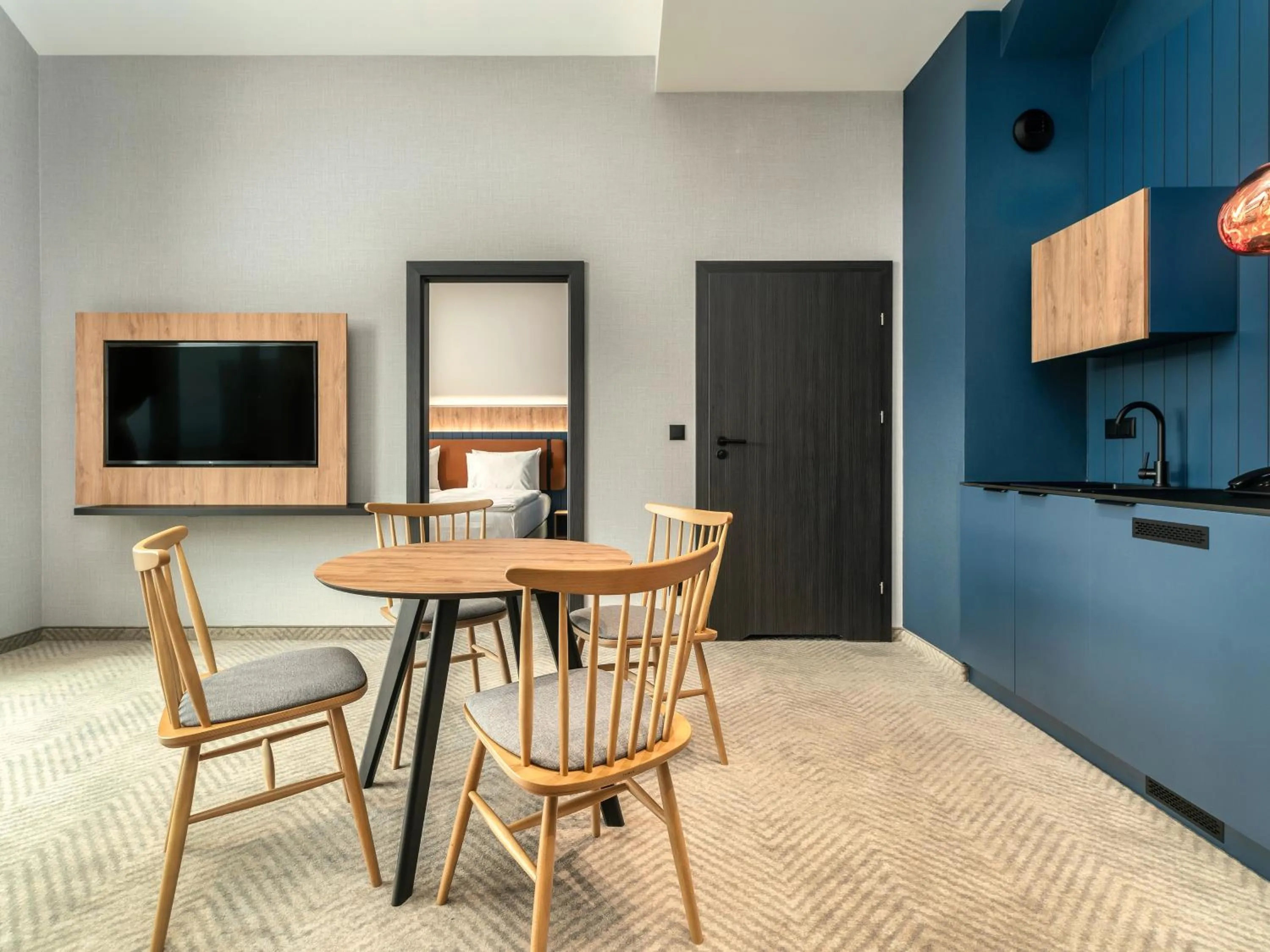 Communal lounge/ TV room in Happy Valley Resort Szklarska Poręba