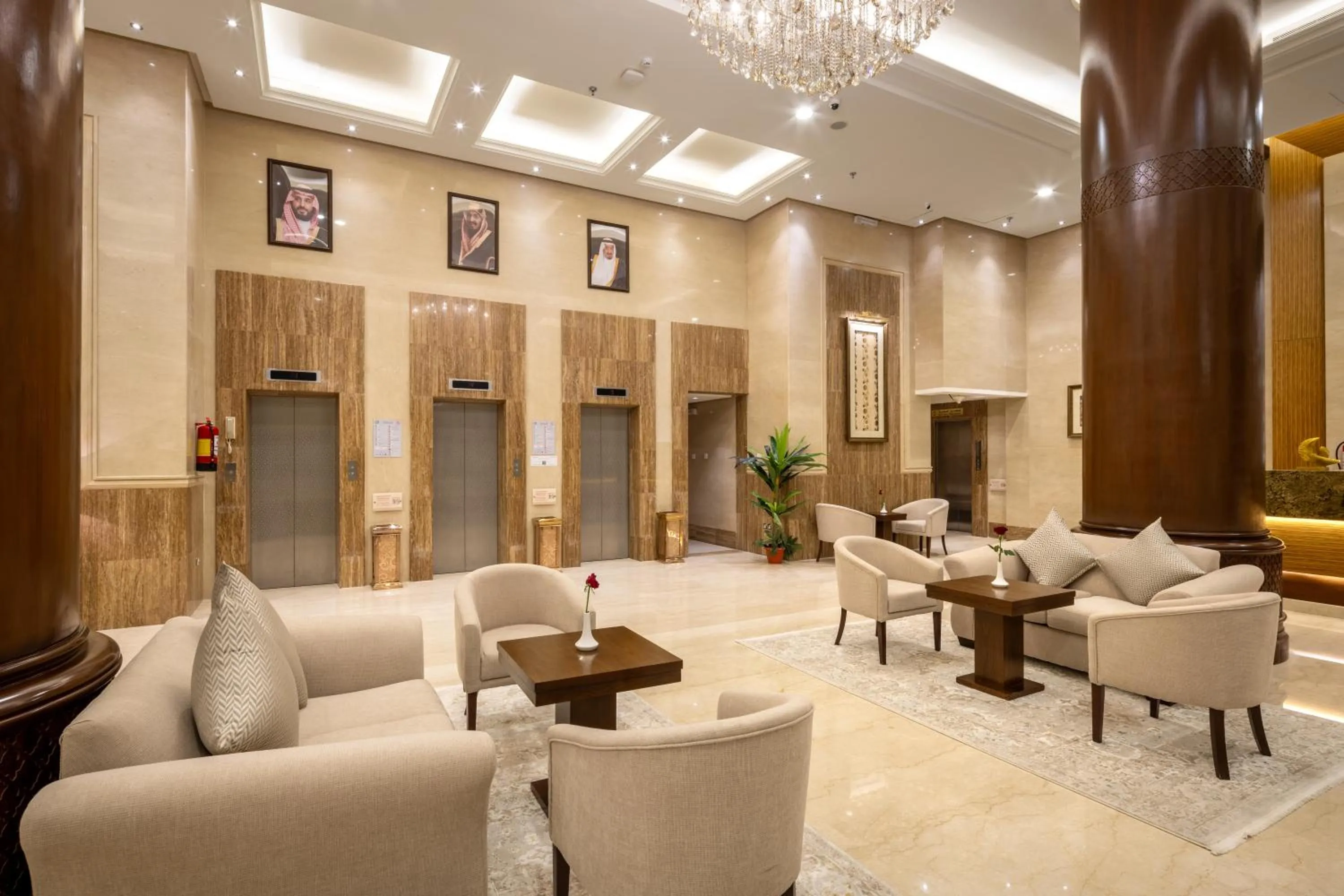 Seating area in Boudl Ajyad Mecca