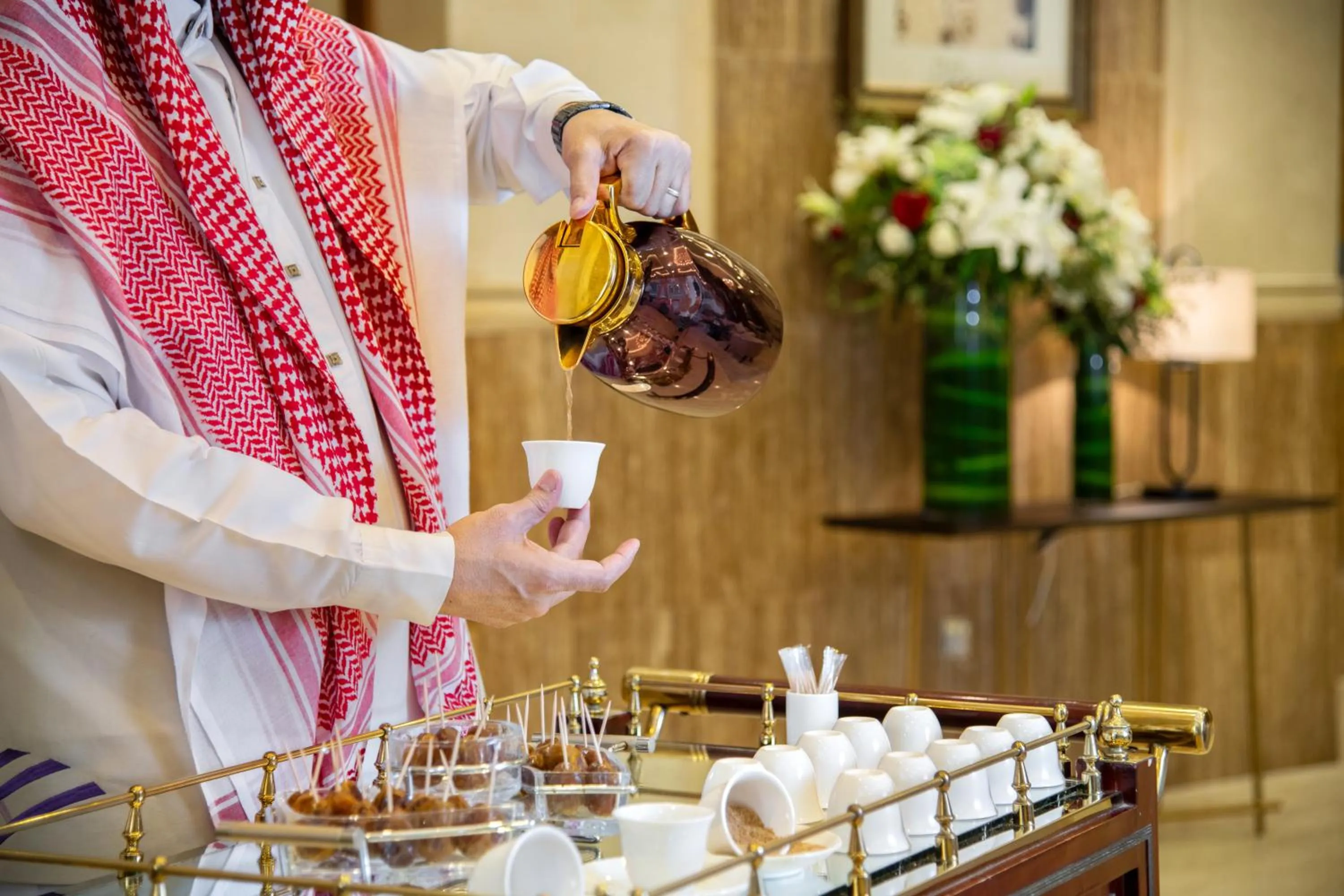 People in Boudl Ajyad Mecca