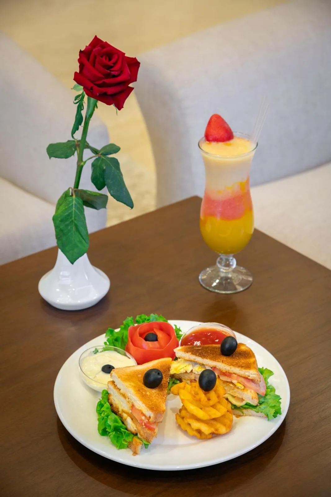 Breakfast in Boudl Ajyad Mecca