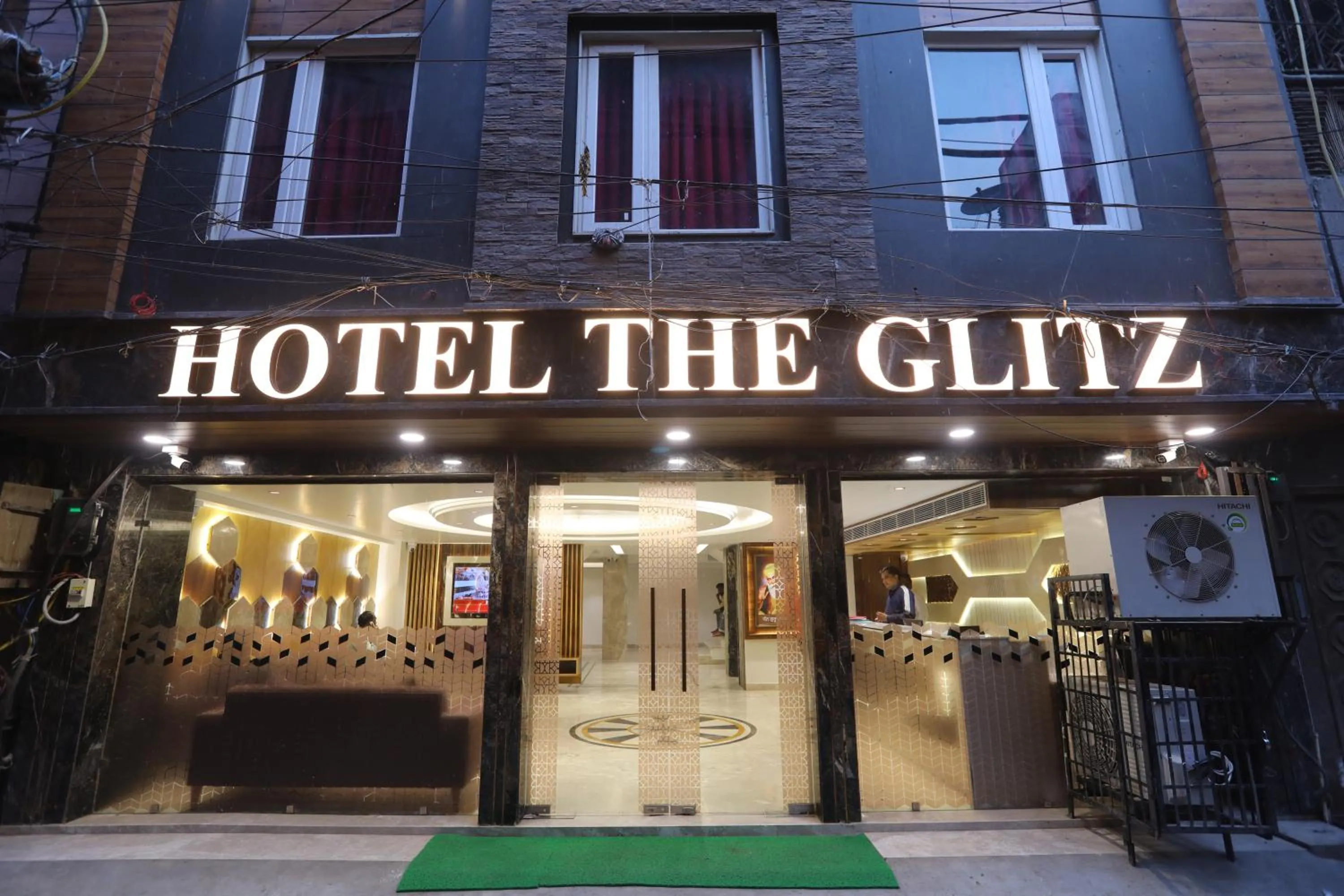 Property building in Hotel Glitz - Walk in from New Delhi Railway Station