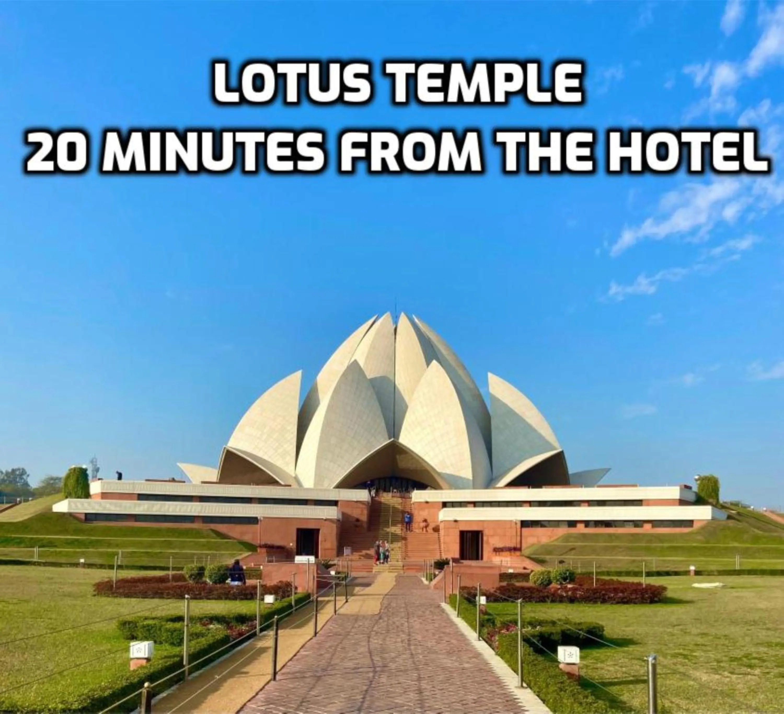 Nearby landmark in Hotel Glitz - Walk in from New Delhi Railway Station