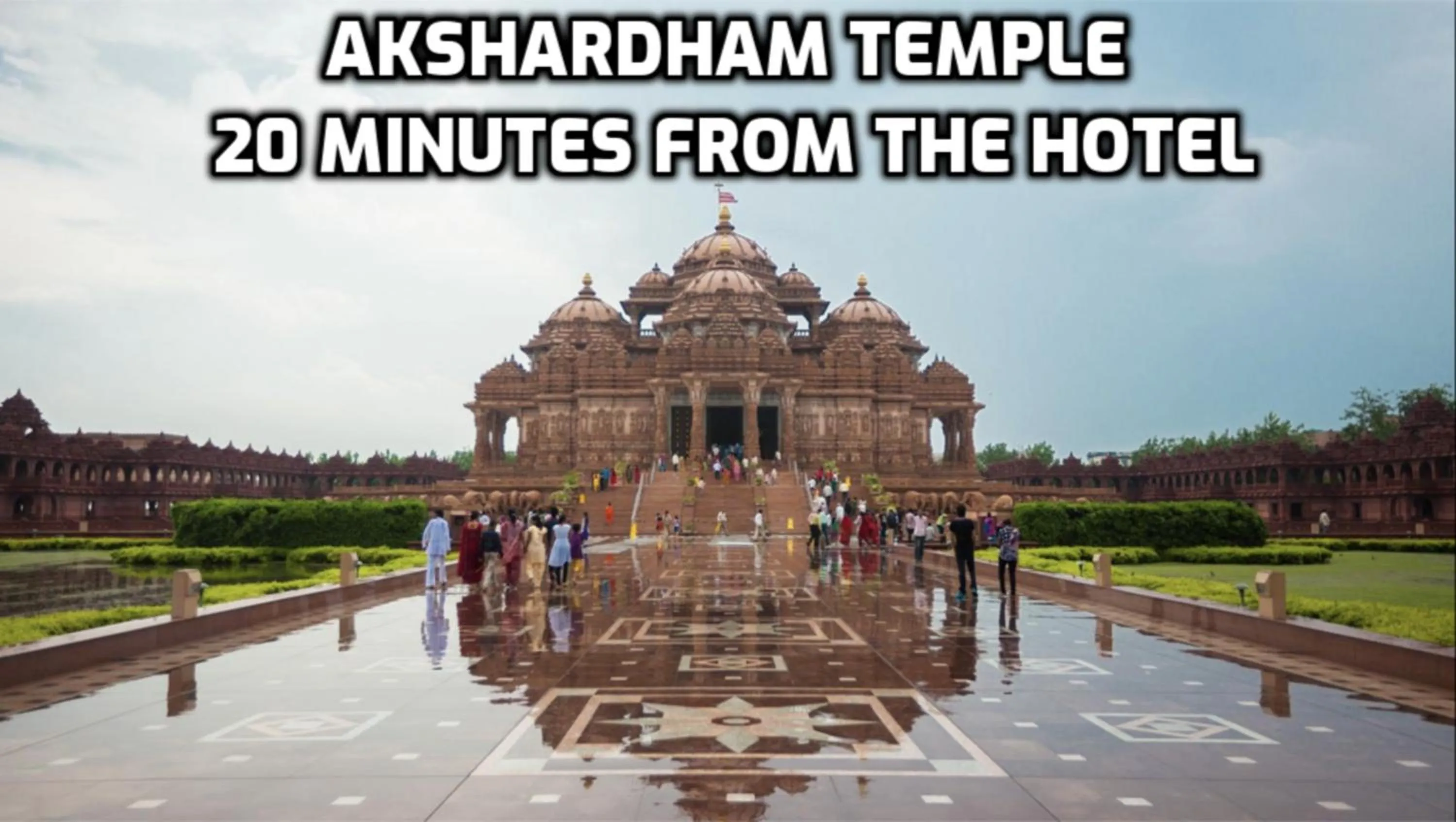 Nearby landmark in Hotel Glitz - Walk in from New Delhi Railway Station
