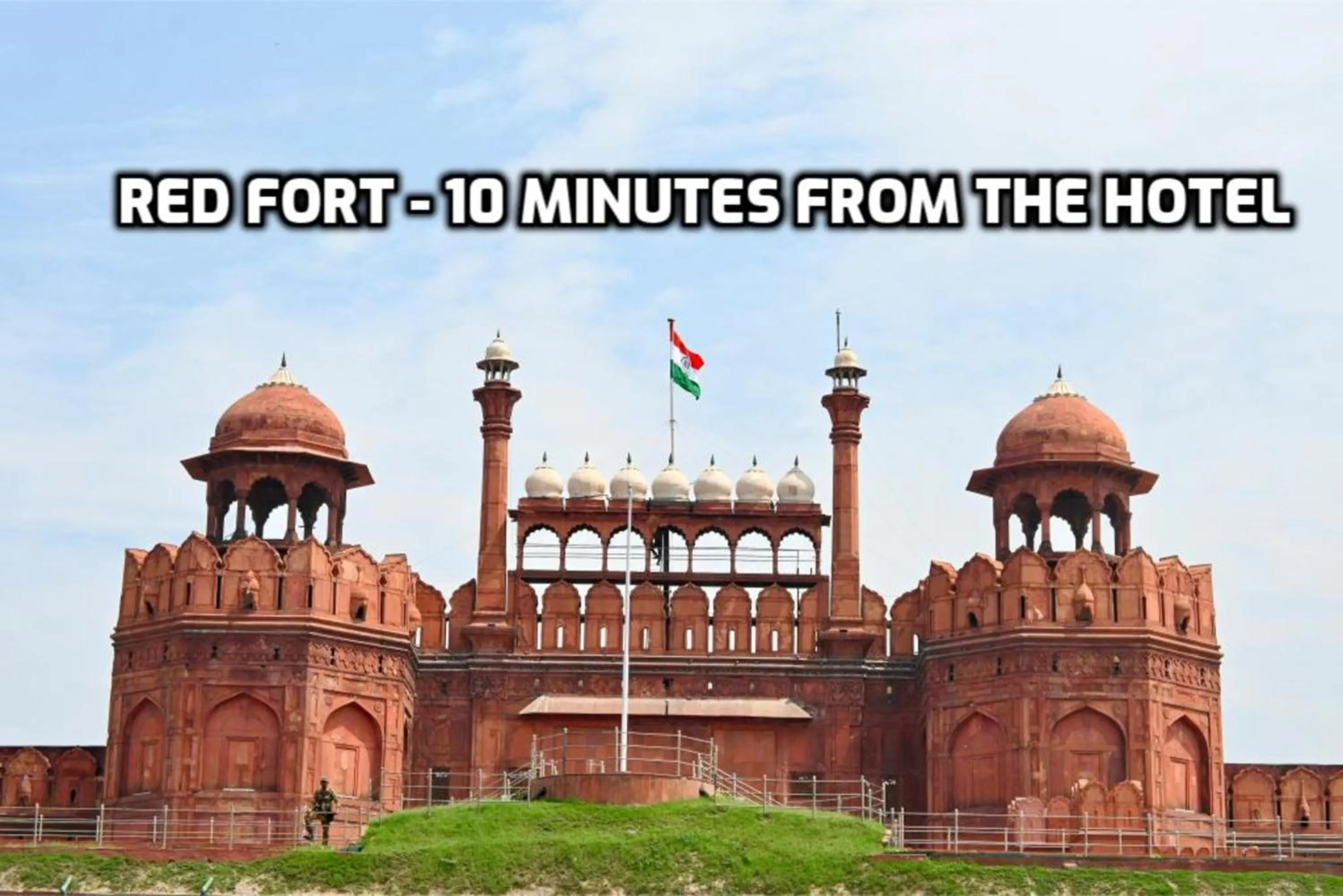 Nearby landmark in Hotel Glitz - Walk in from New Delhi Railway Station