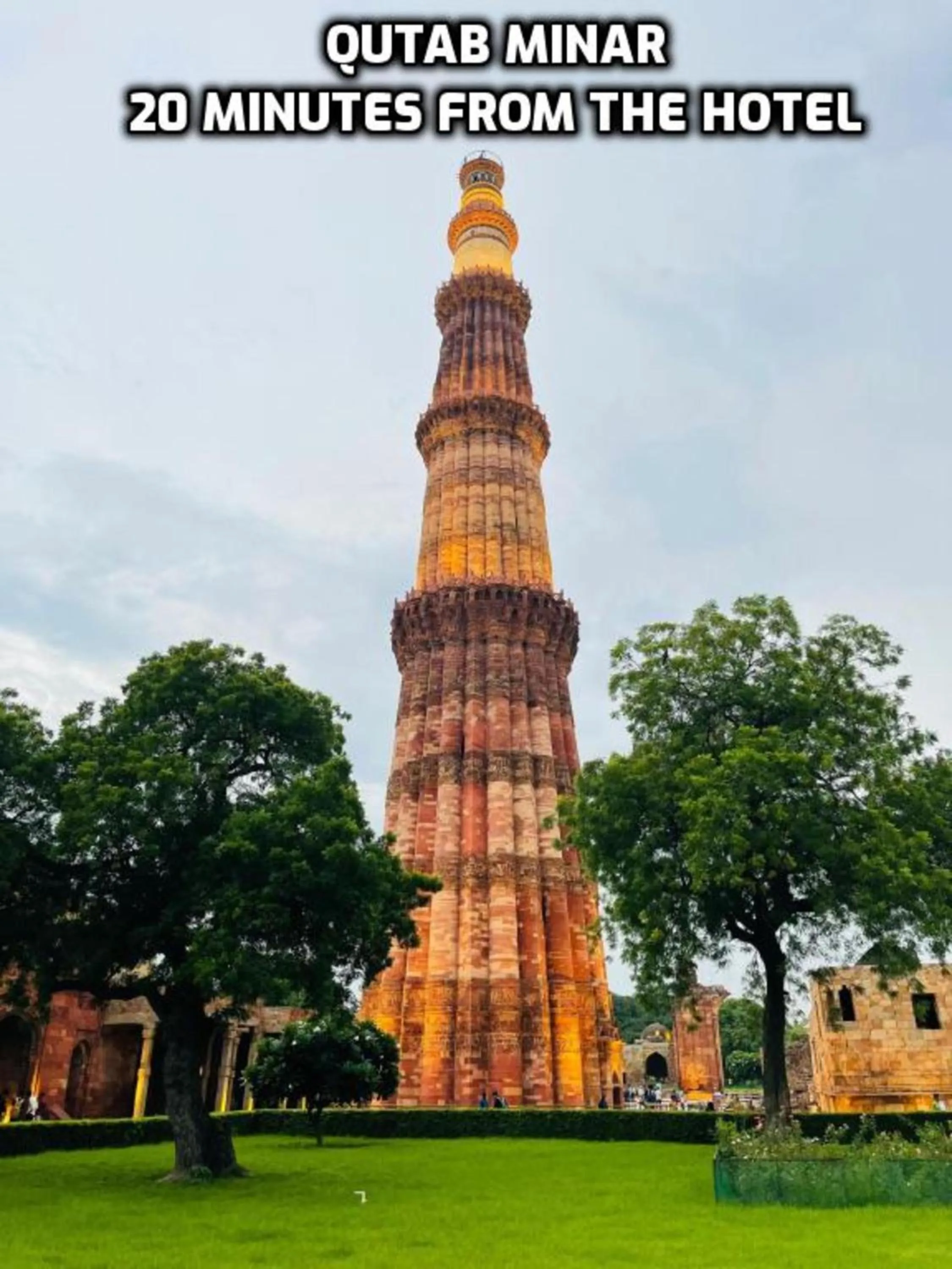 Nearby landmark in Hotel Glitz - Walk in from New Delhi Railway Station