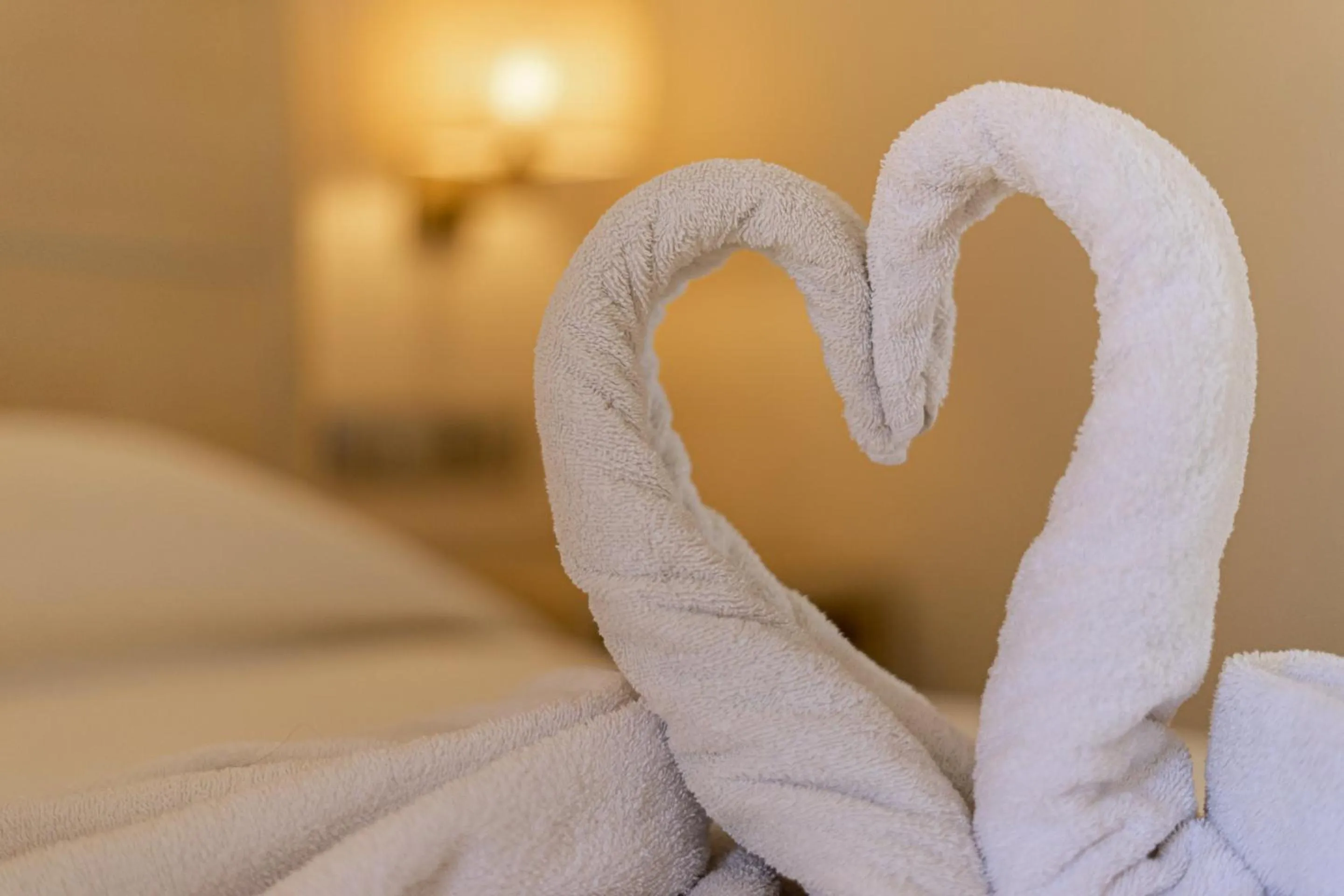 towels in Kamari Beach