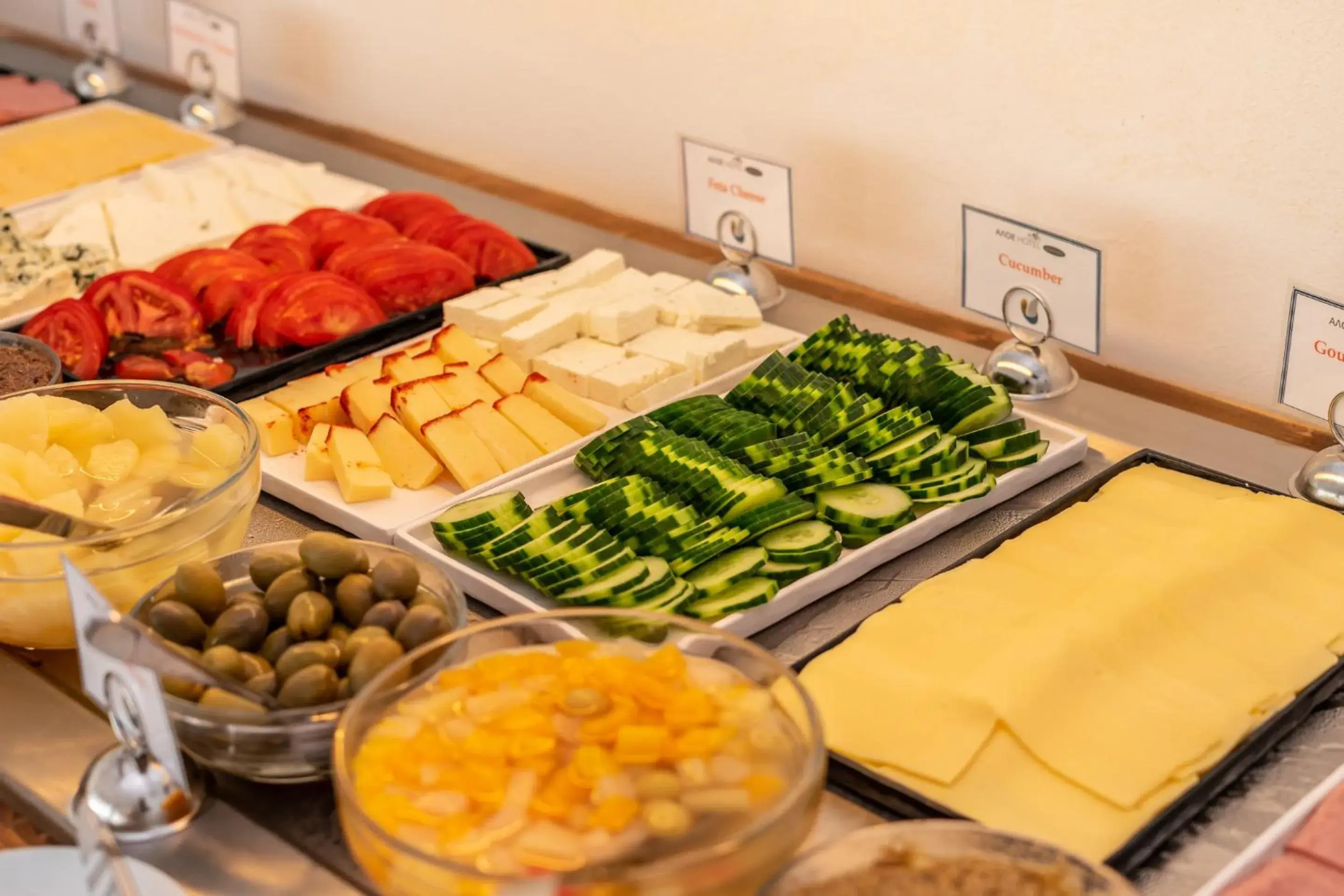 Breakfast in Kamari Beach Breakfast in Kamari Beach