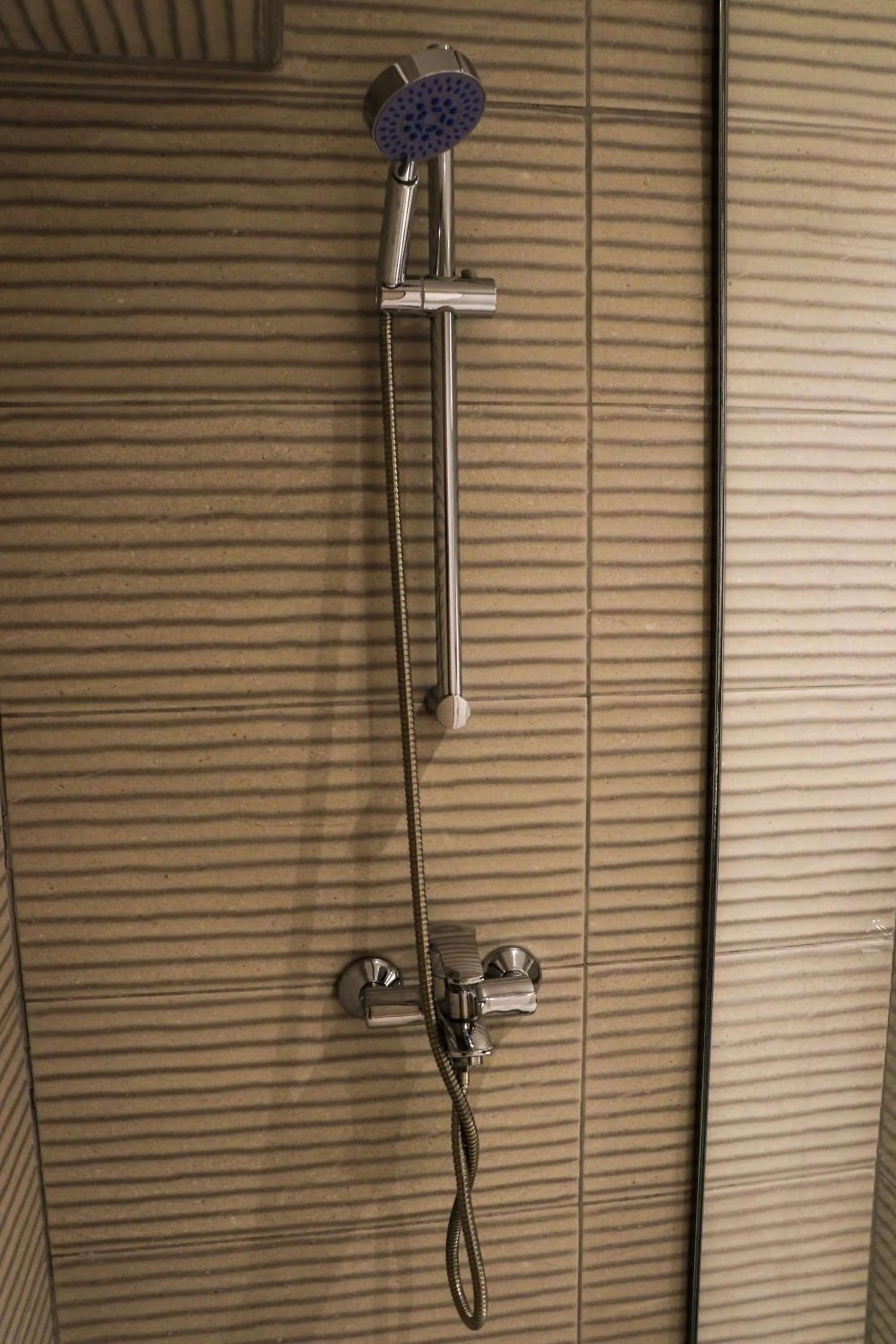 Shower in Kamari Beach