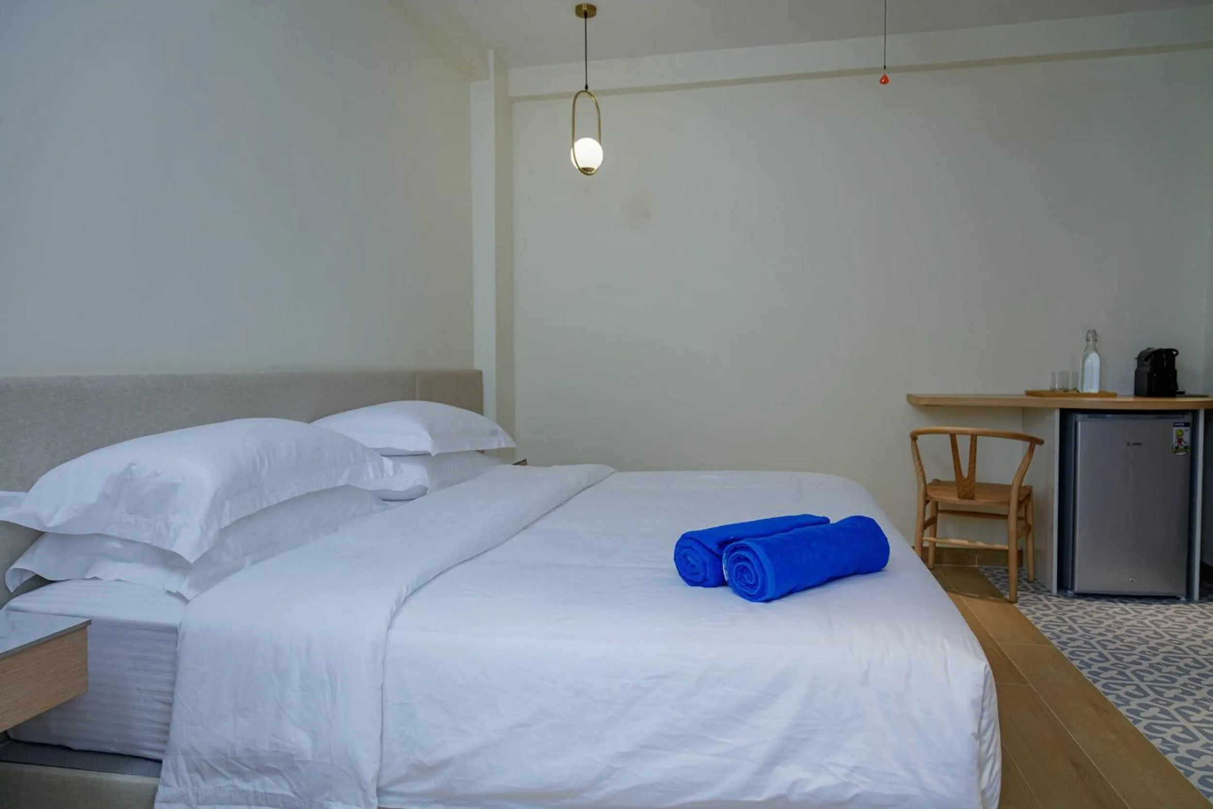 towels, Bed in Kinan Boutique