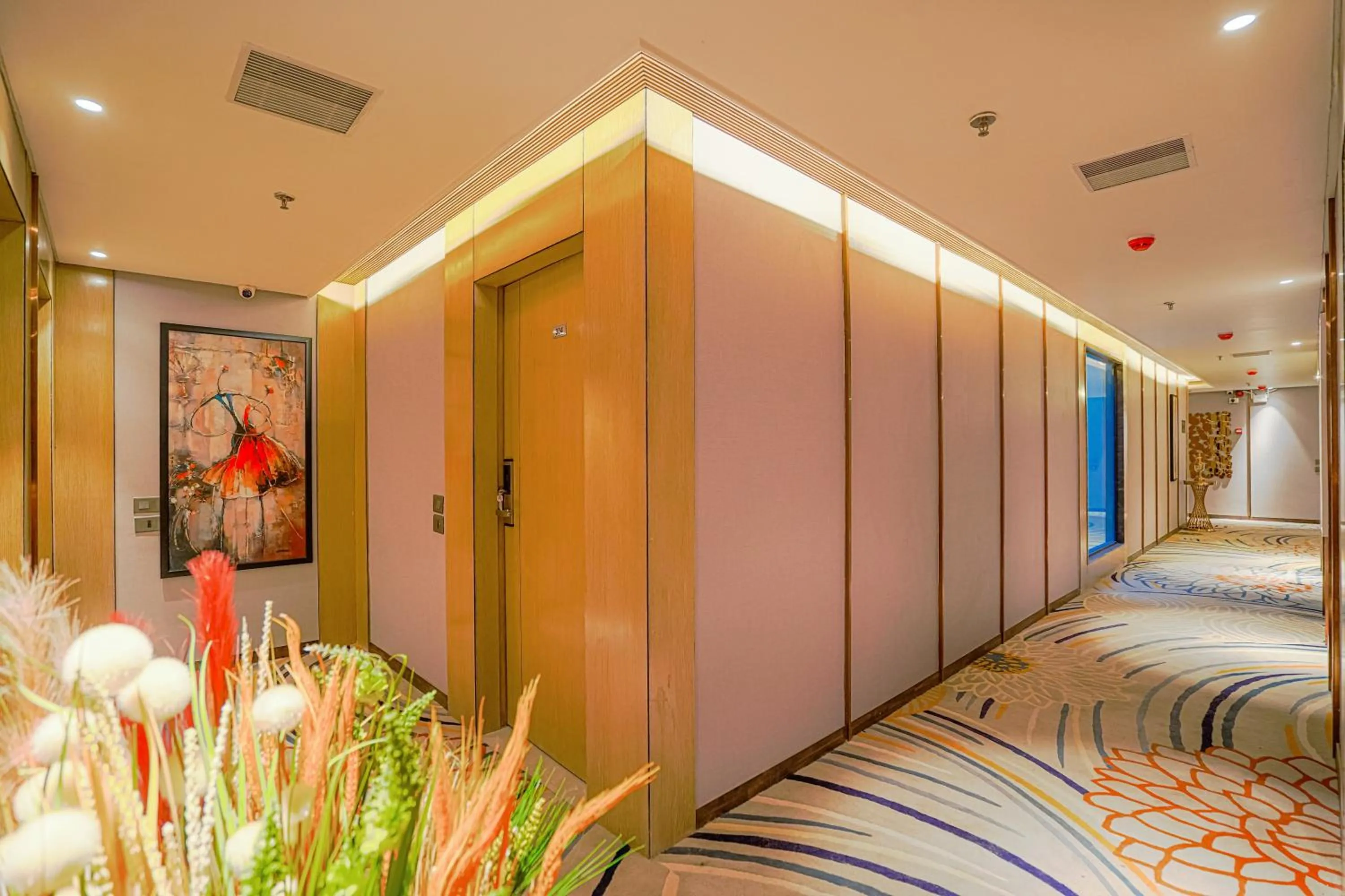 Lobby or reception, Bed in Hotel Levelup Signature