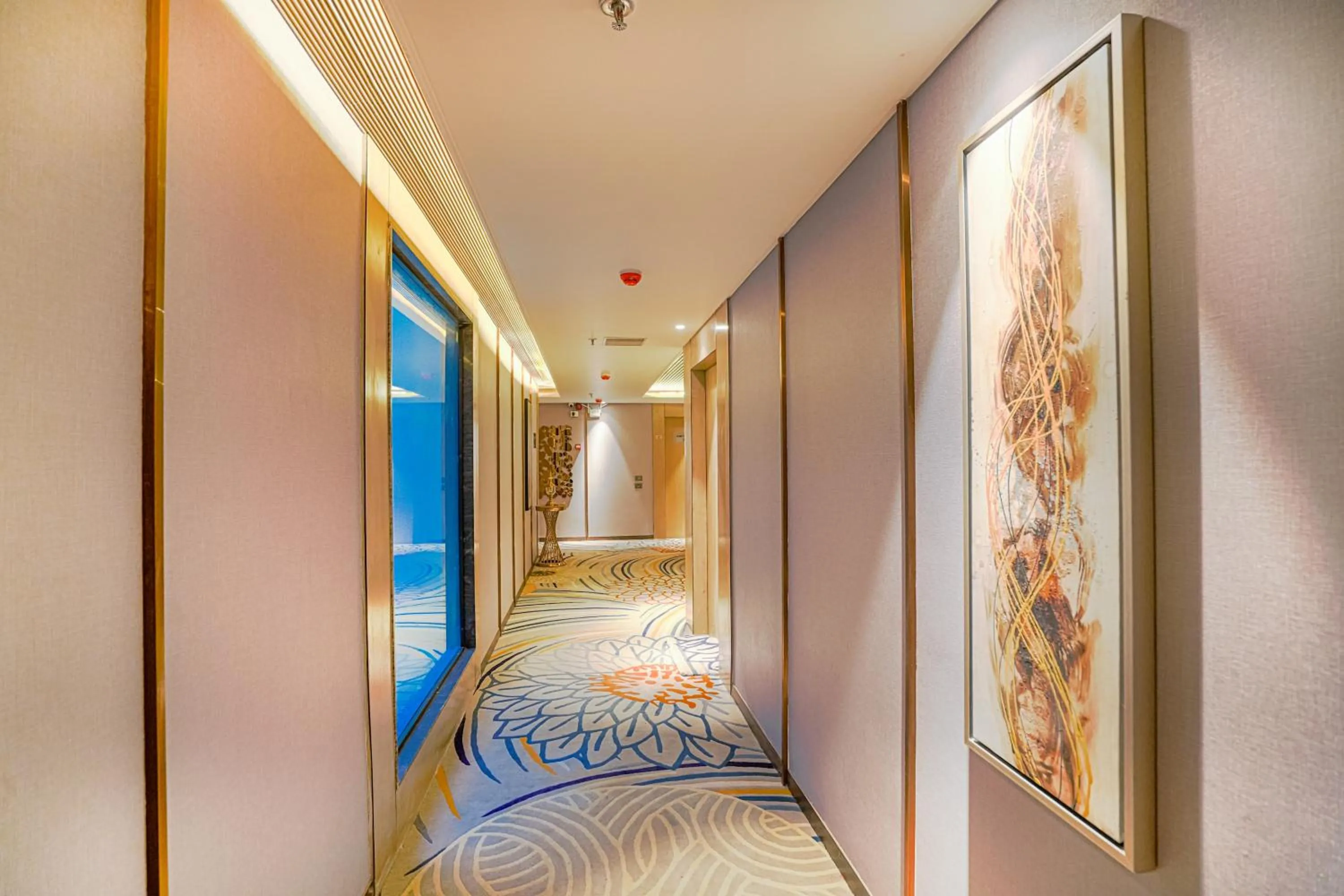 Lobby or reception, Bed in Hotel Levelup Signature