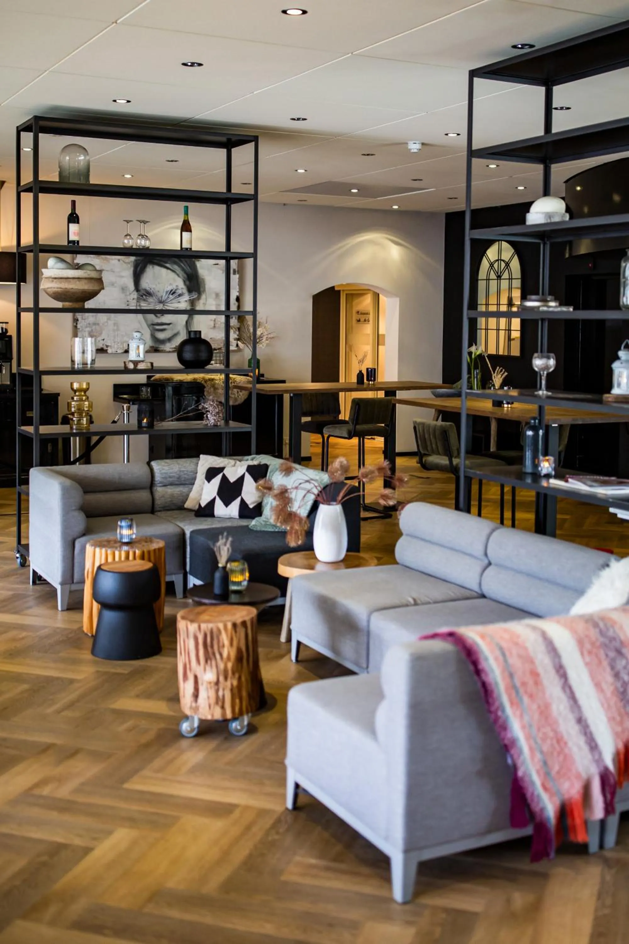 Lobby or reception in Buitenplaats de Bergse Bossen