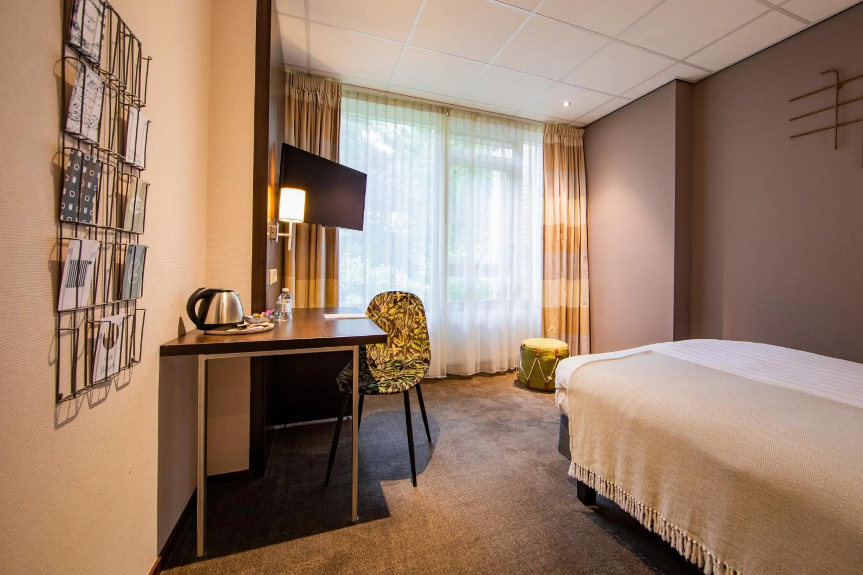 Photo of the whole room, Bed in Buitenplaats de Bergse Bossen