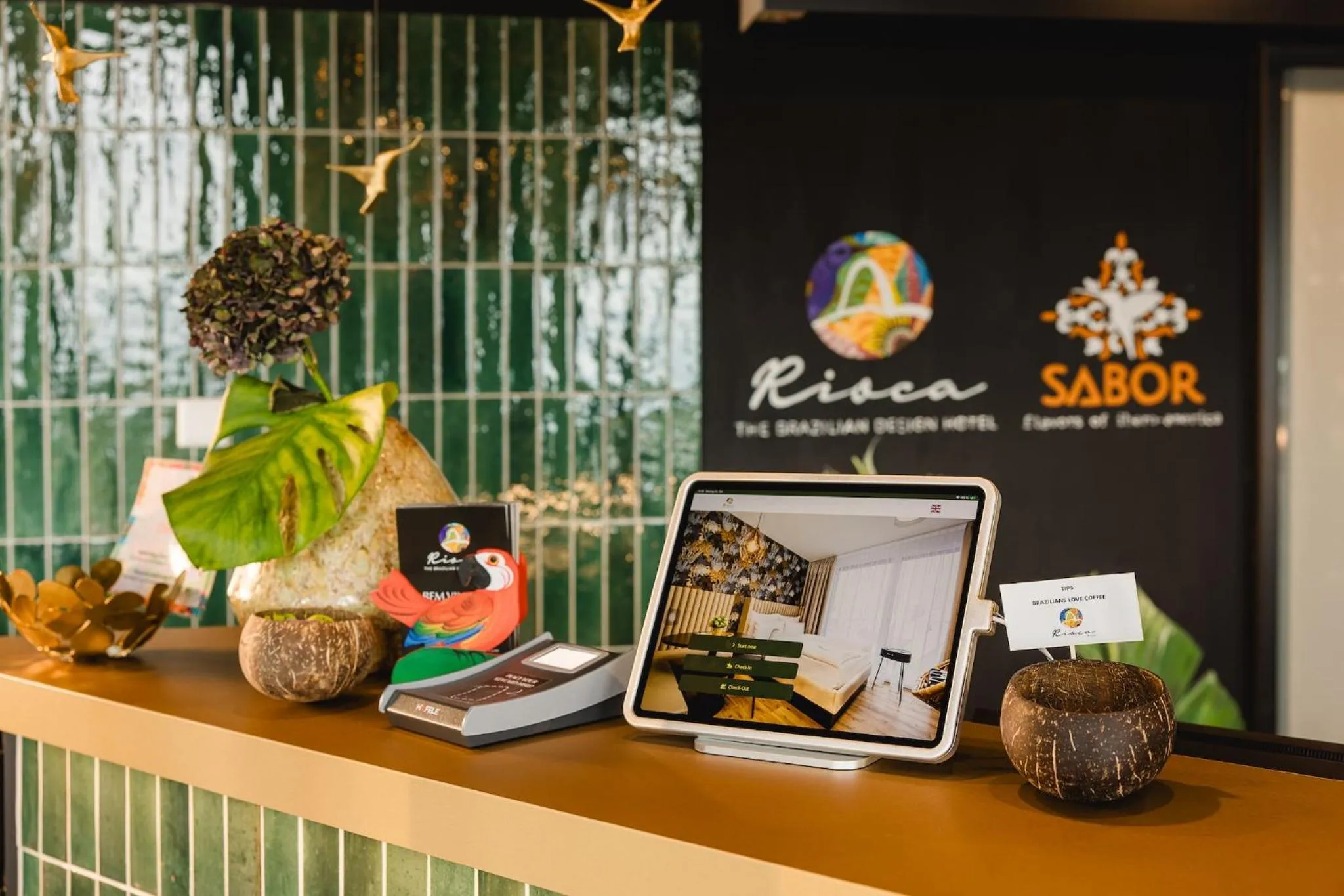 Lobby or reception in Rioca Frankfurt Posto 7