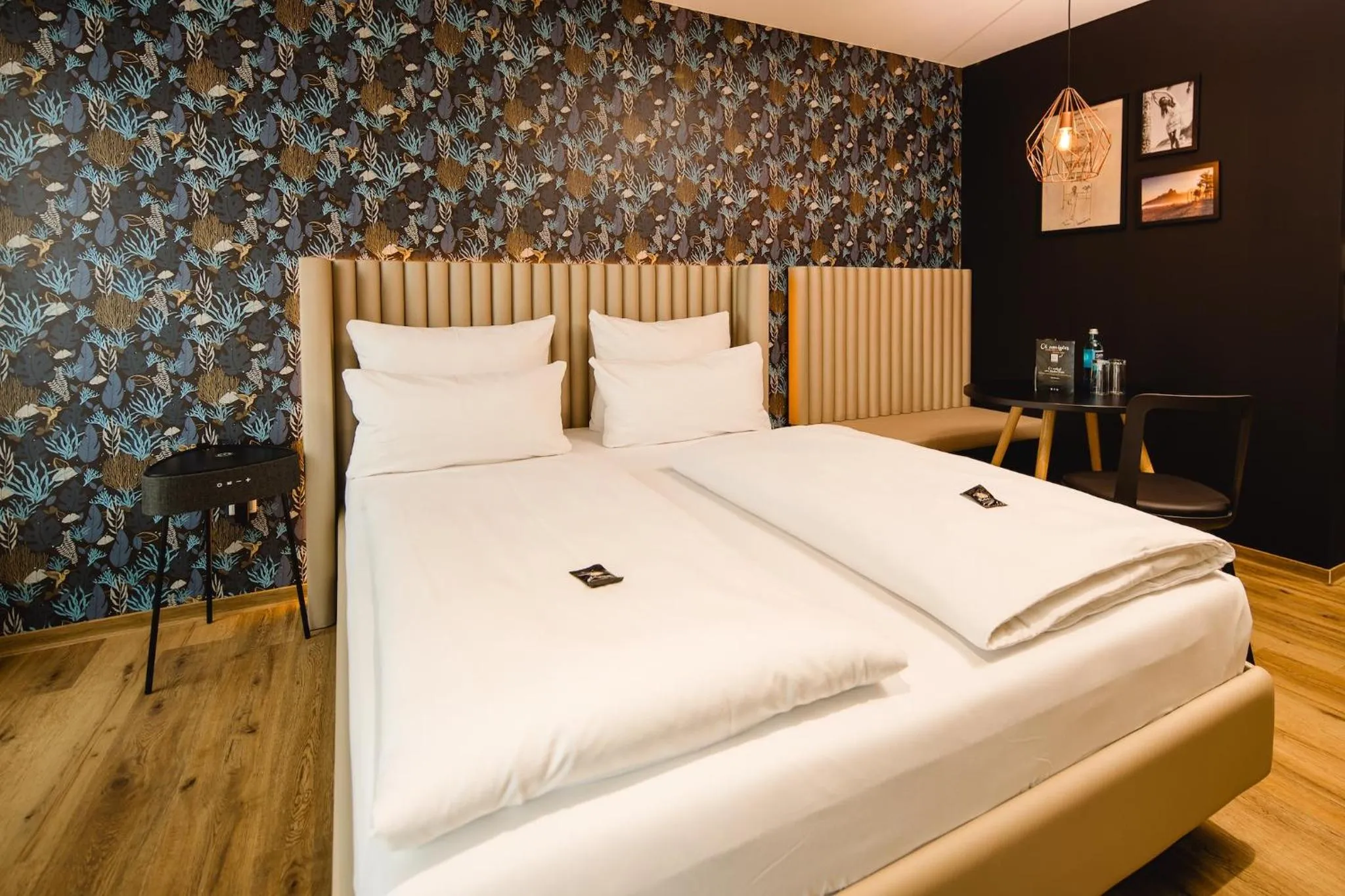 Photo of the whole room, Bed in Rioca Frankfurt Posto 7