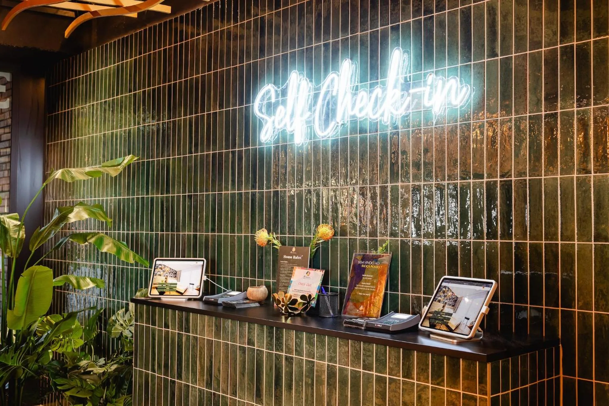 Lobby or reception in Rioca Frankfurt Posto 7