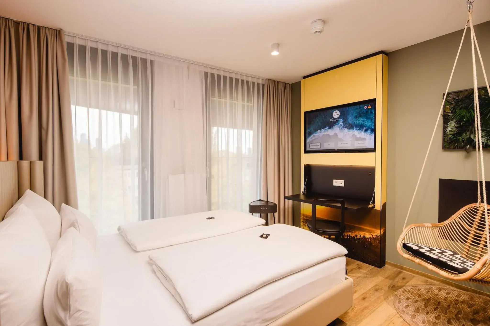 Photo of the whole room, Bed in Rioca Frankfurt Posto 7 Photo of the whole room, Bed in Rioca Frankfurt Posto 7