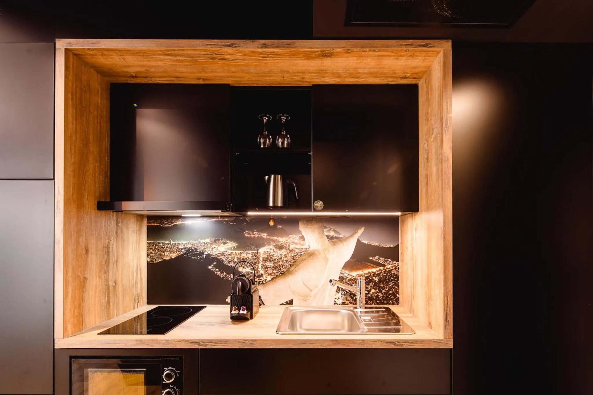 kitchen in Rioca Frankfurt Posto 7