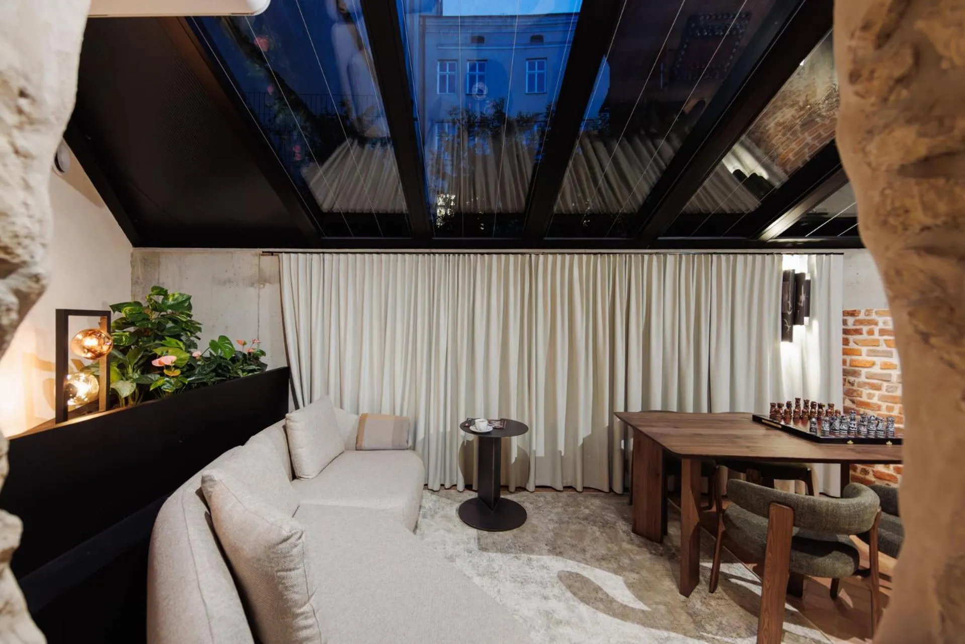 Seating area in Nomadic Urban Premium Suites