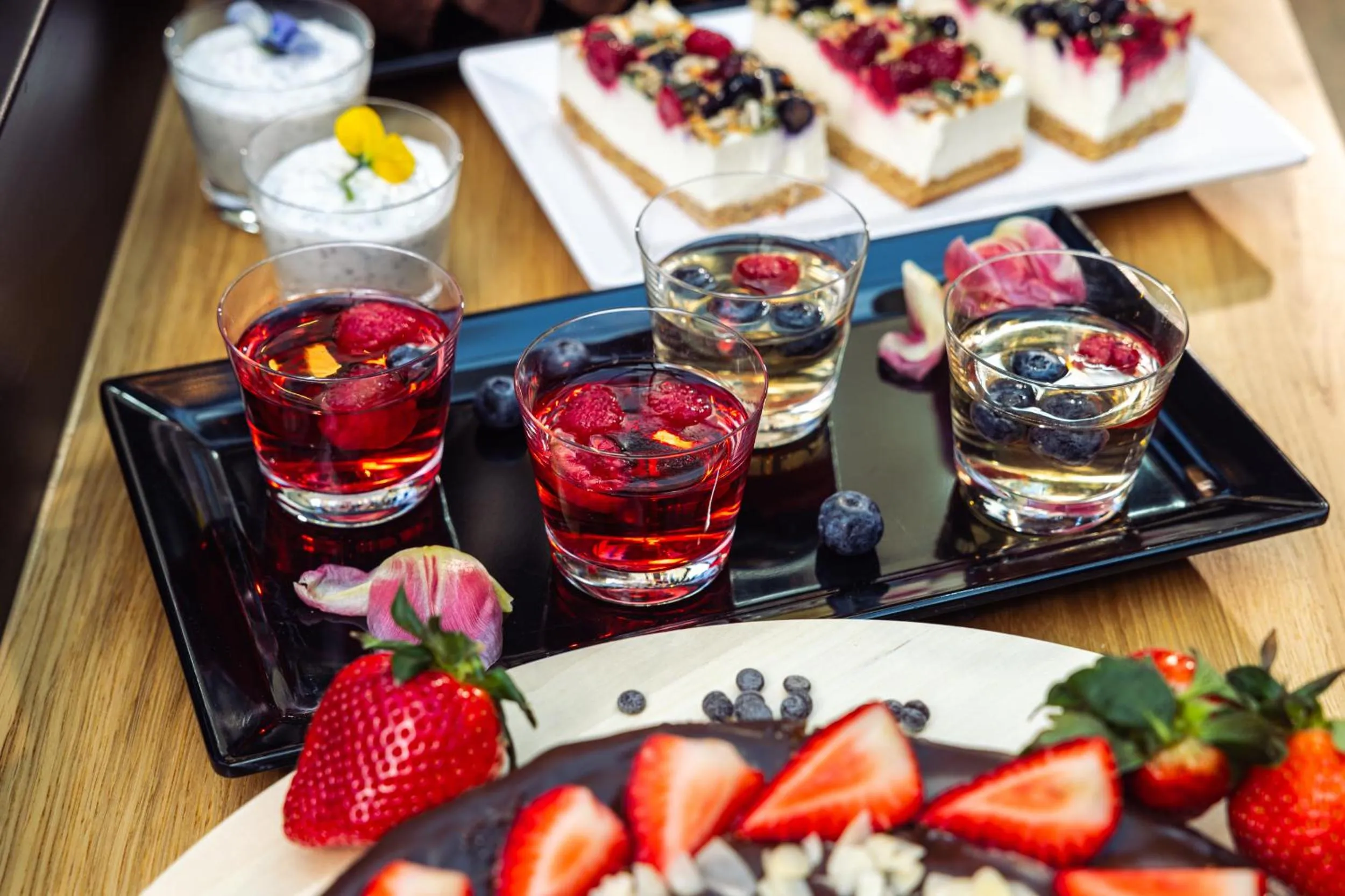 Buffet breakfast in Nomadic Urban Premium Suites