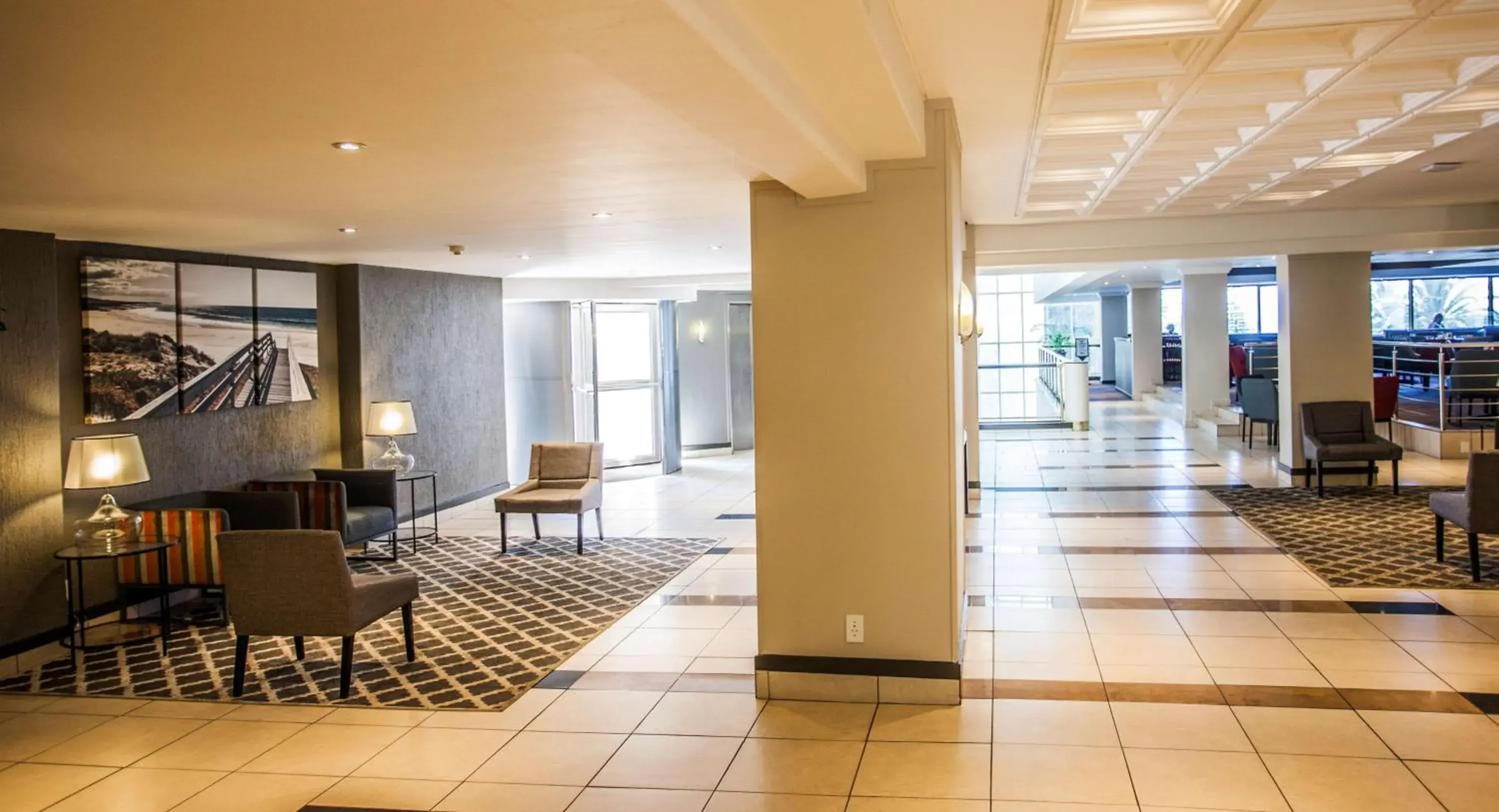 Lobby or reception in Garden Court East London Lobby or reception in Garden Court East London