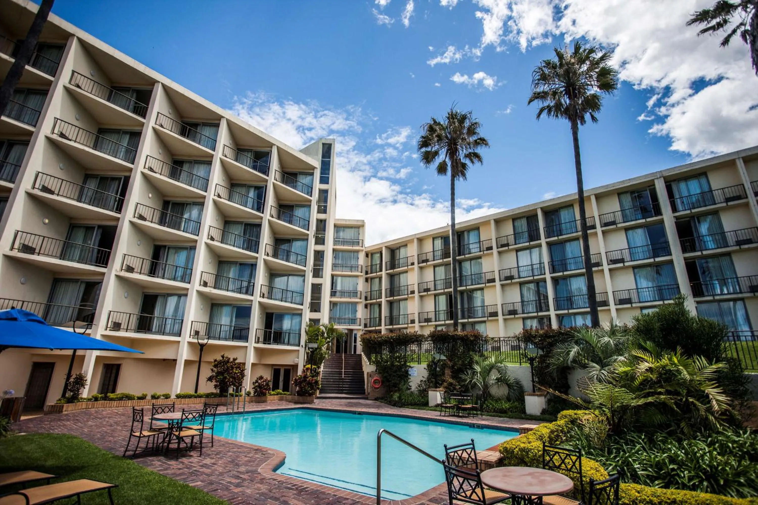 Property building in Garden Court East London