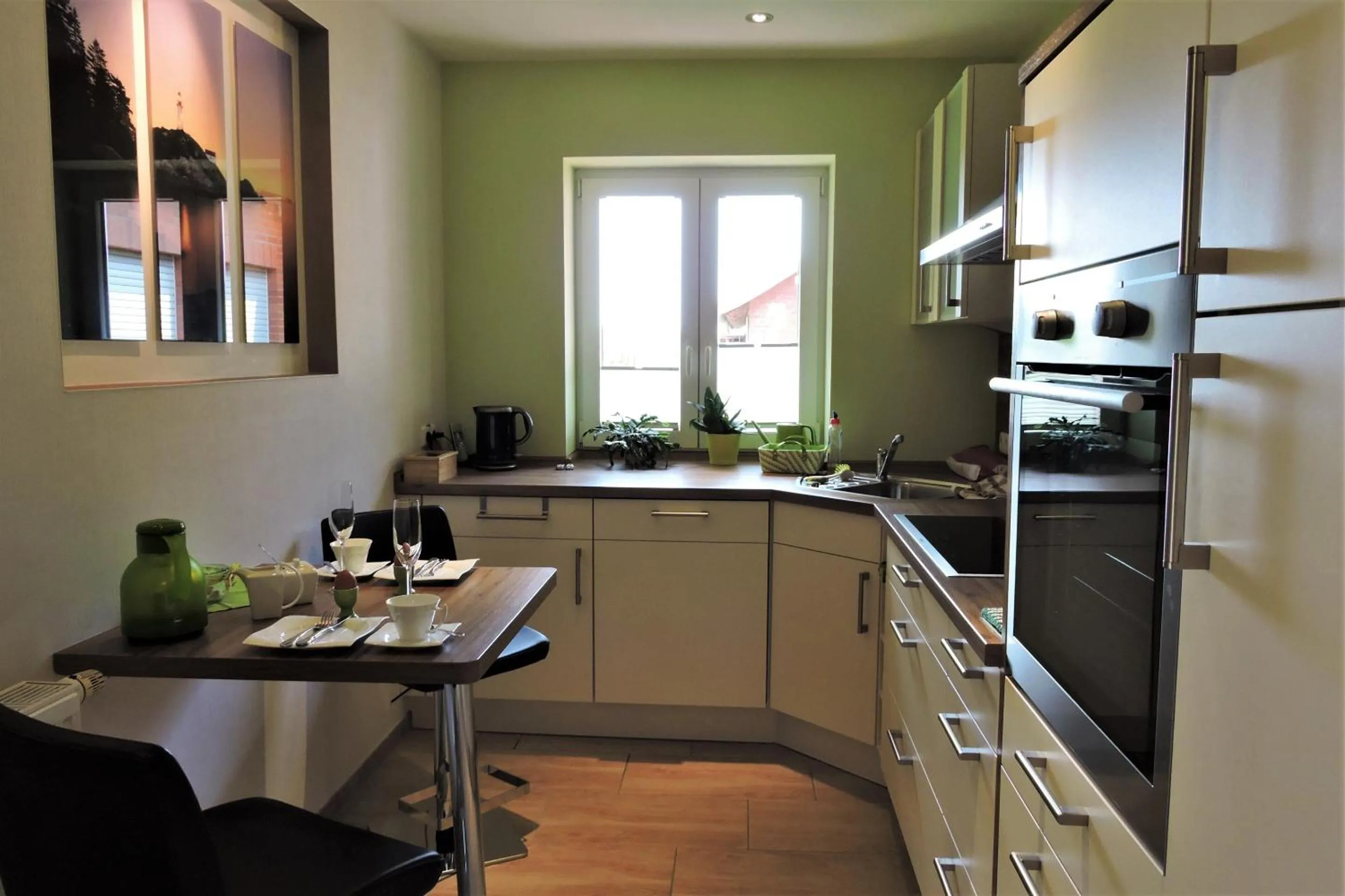 Kitchen or kitchenette in Apartment Am Anker