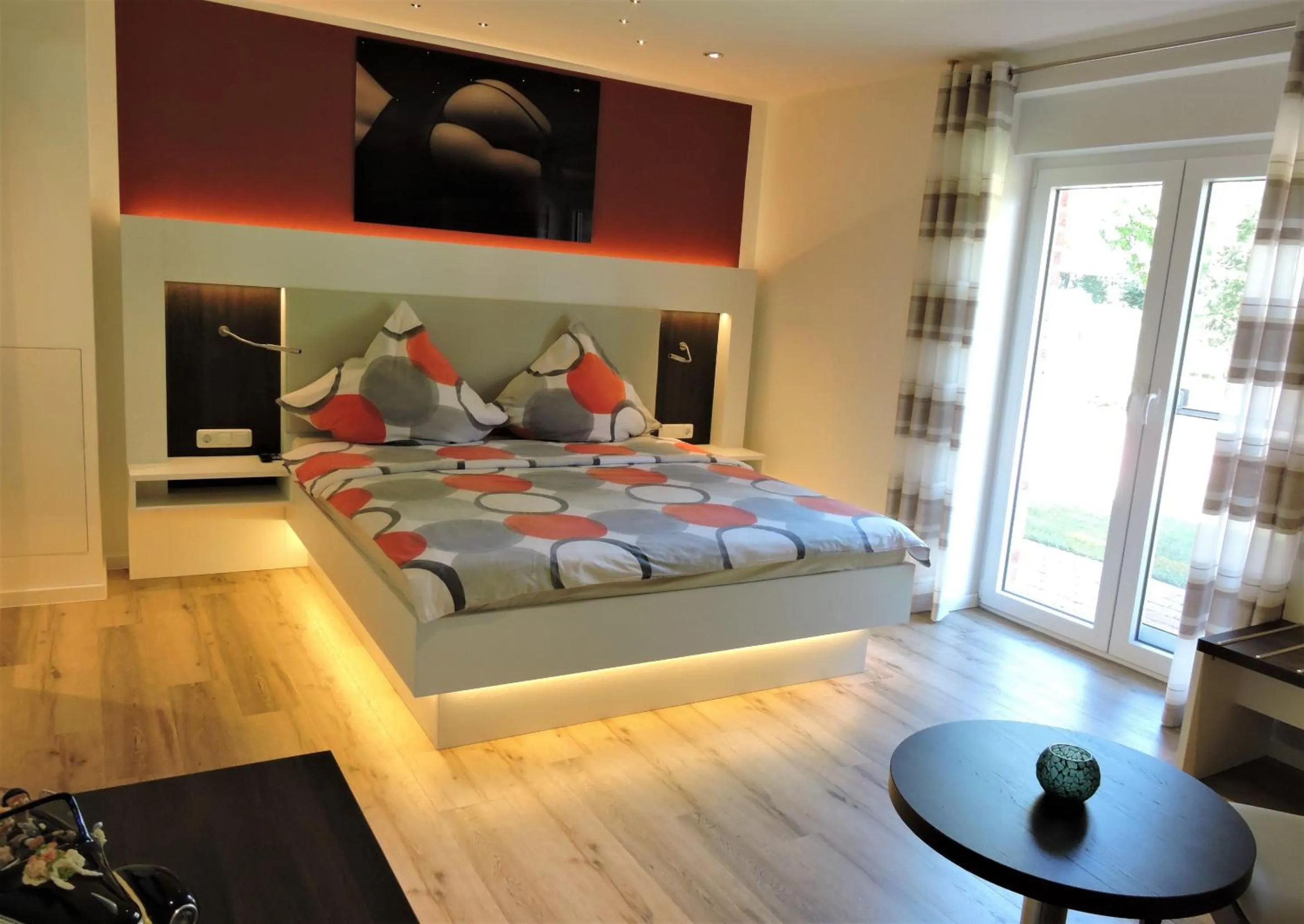 Bedroom, Bed in Apartment Am Anker