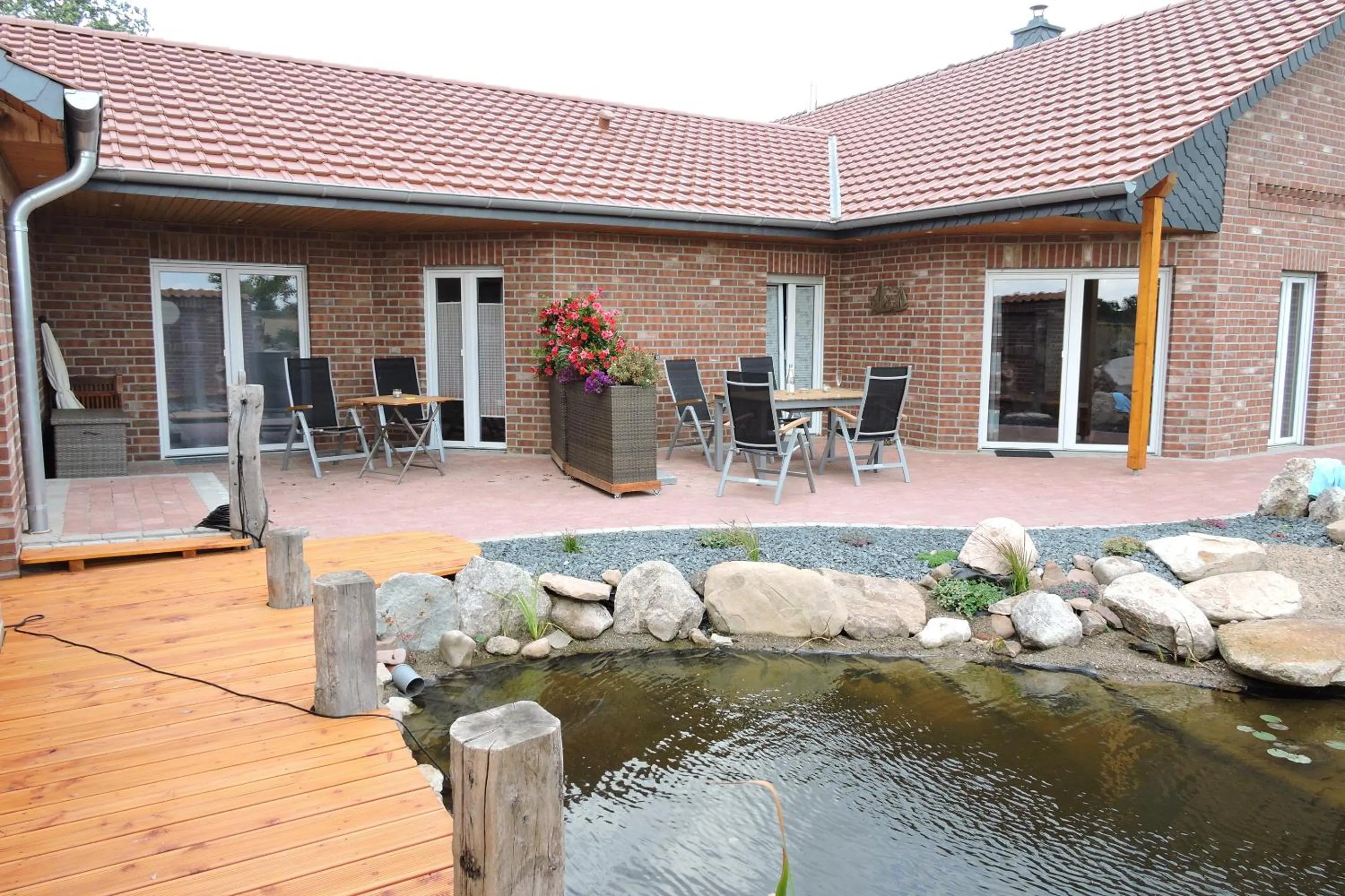 Patio in Apartment Am Anker