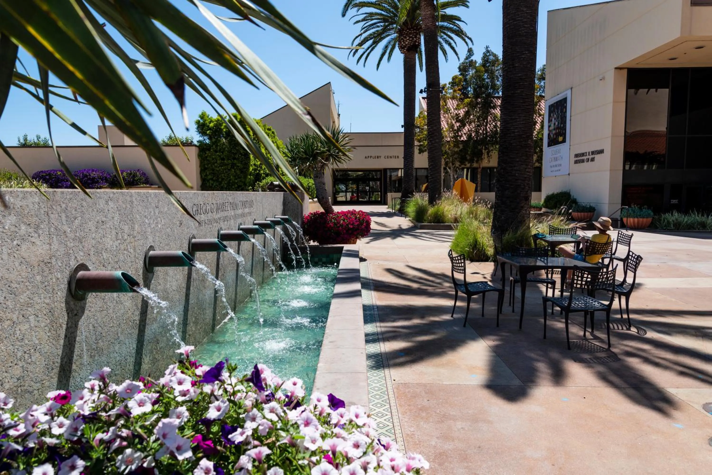 Property building in Villa Graziadio Executive Center at Pepperdine University