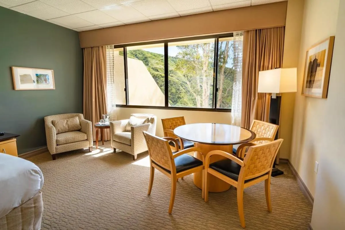 Bedroom in Villa Graziadio Executive Center at Pepperdine University
