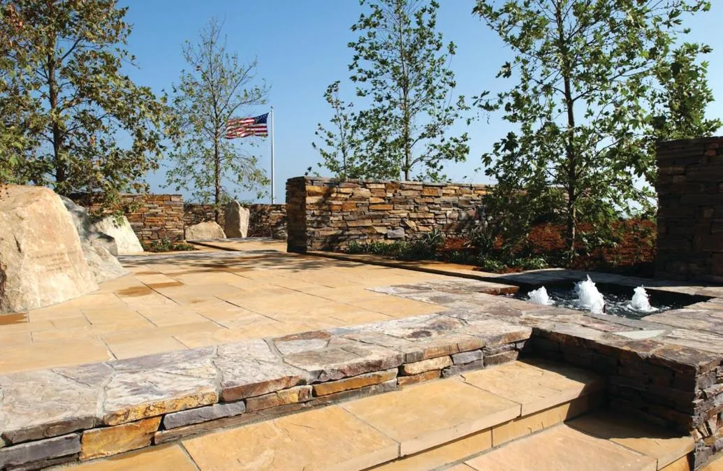 Garden in Villa Graziadio Executive Center at Pepperdine University