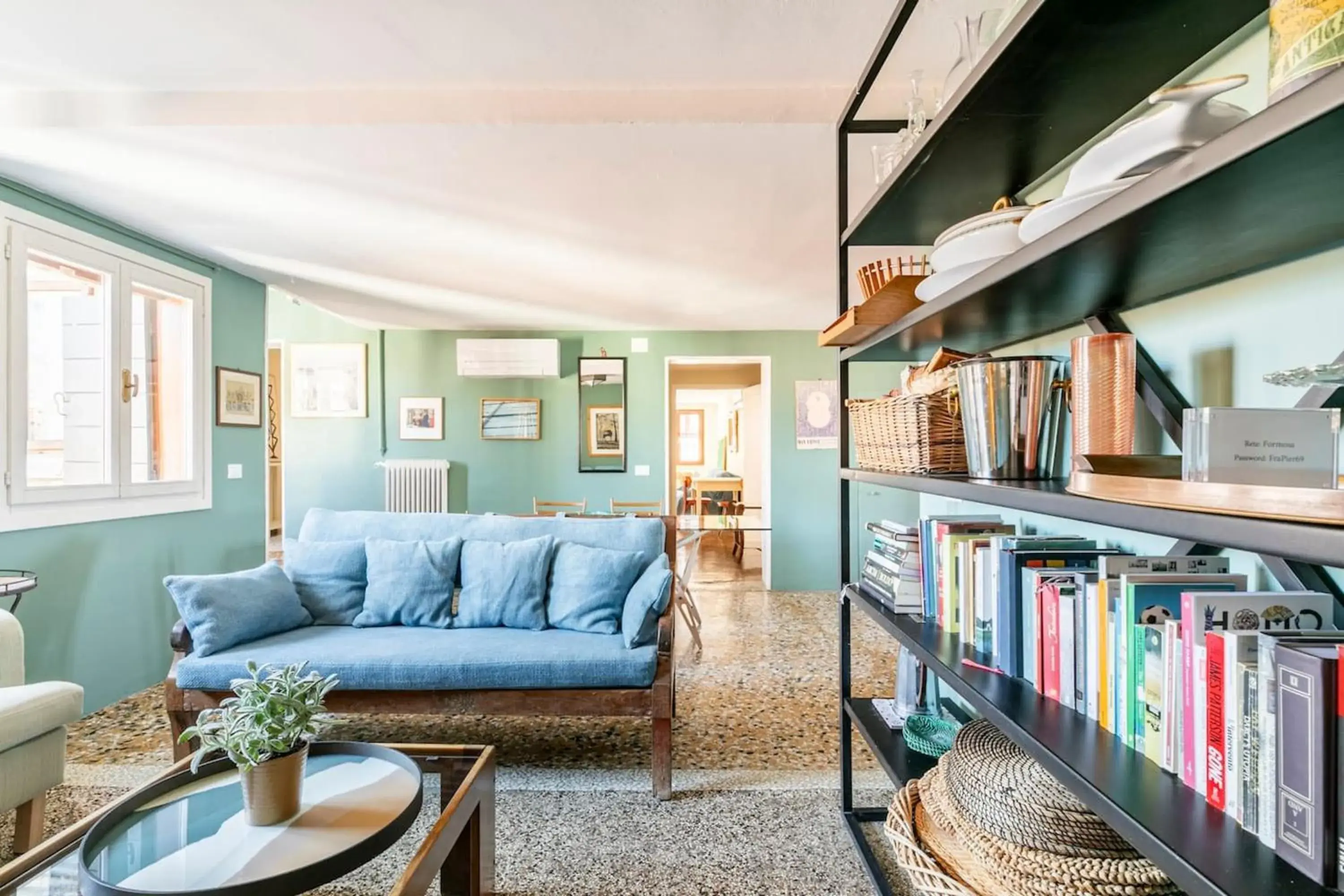 Living room in Cà Formosa Living room in Cà Formosa