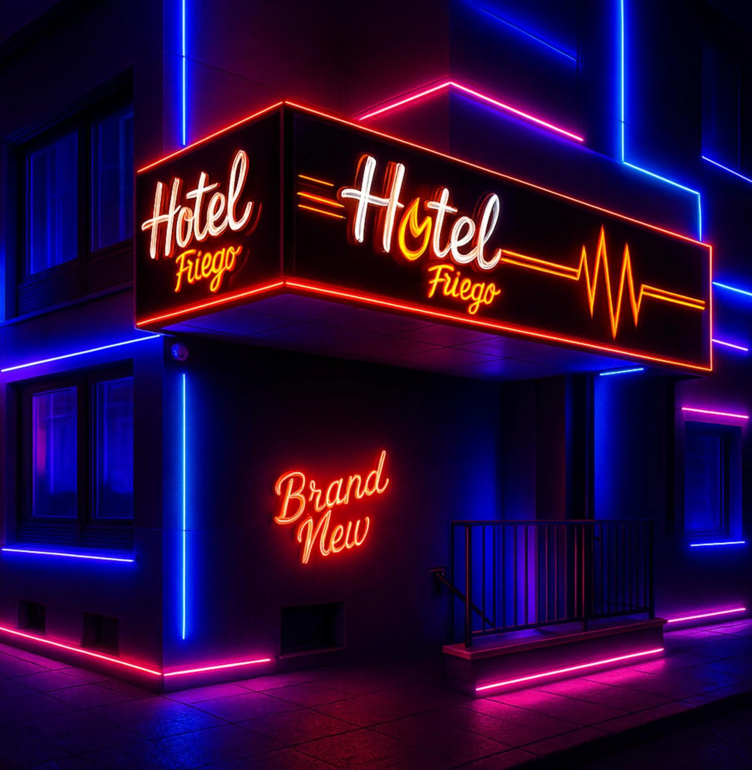 Property building in Hotel Fuego Bronx YANKEE STADIUM