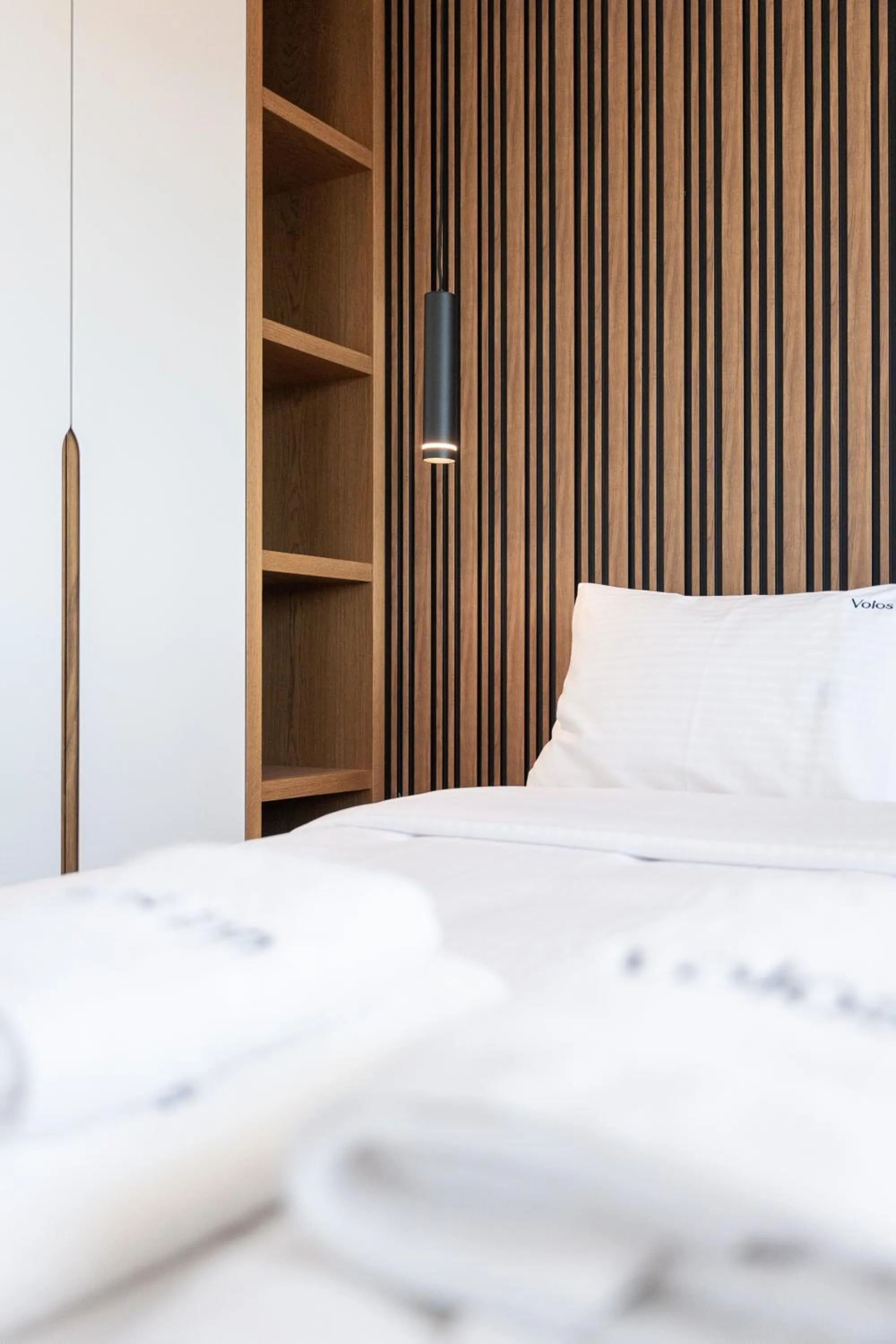 Bed in Volos Inn Hotel