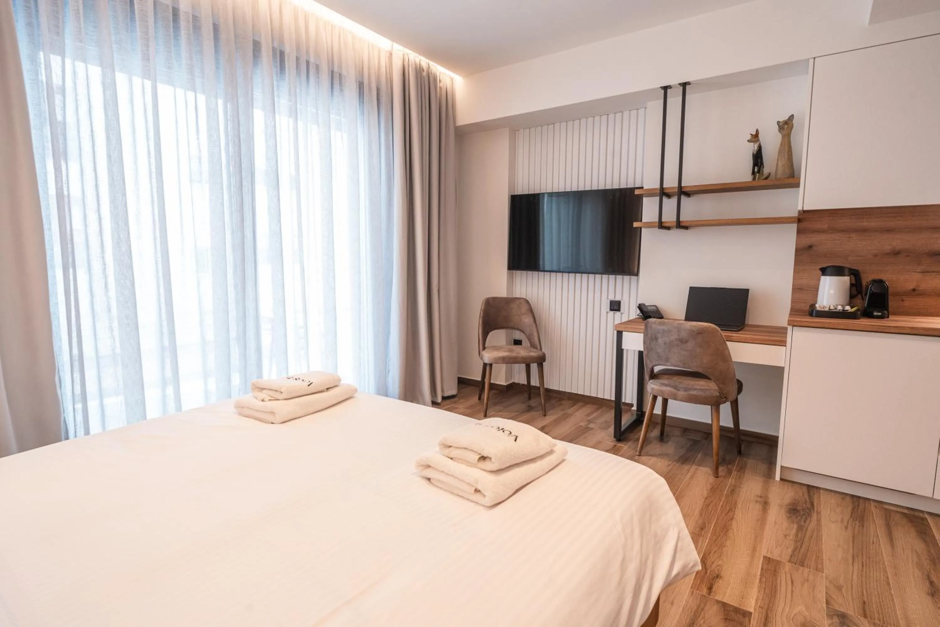 Bed in Volos Inn Hotel