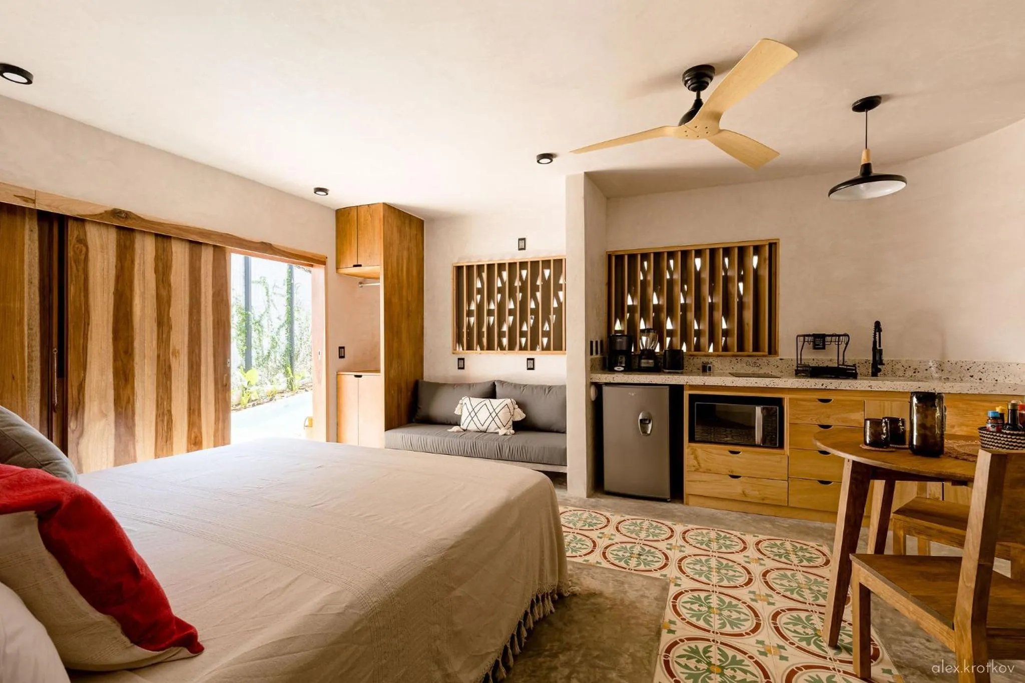 Photo of the whole room, Bed in Quiote Quiote