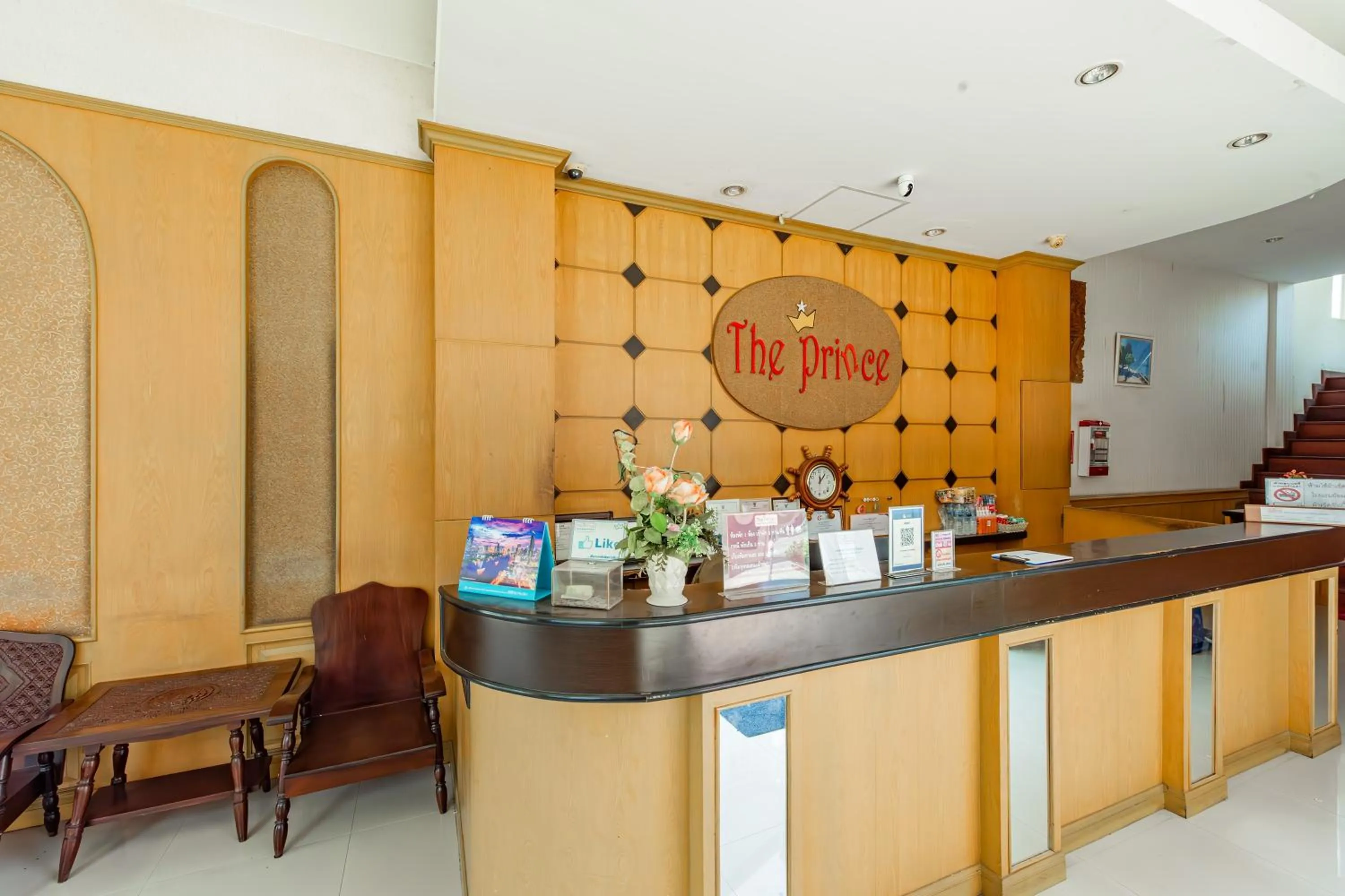 Lobby or reception in The Prince Hotel