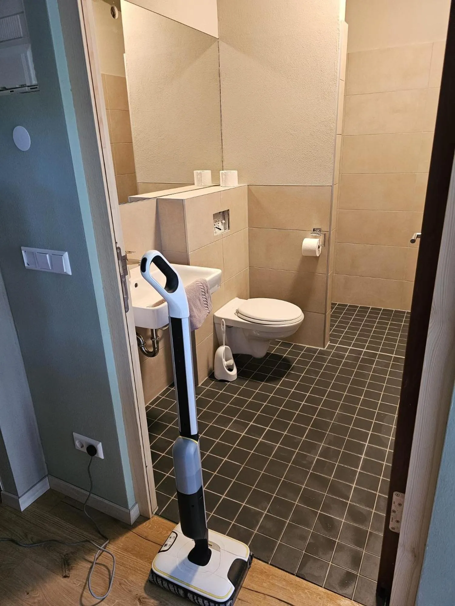 Shower in Schulungszentrum Töplitz