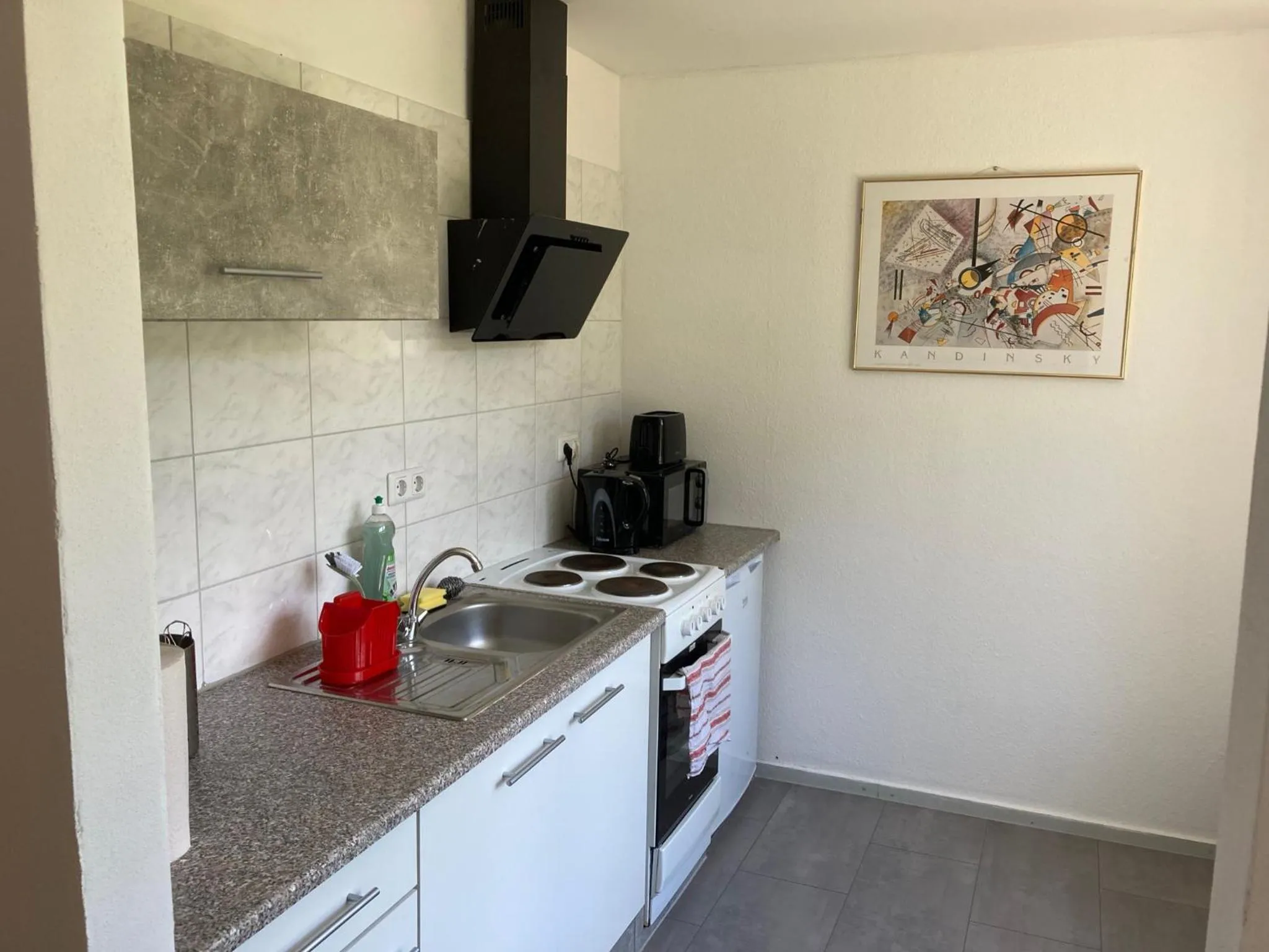 Kitchen or kitchenette in Schulungszentrum Töplitz