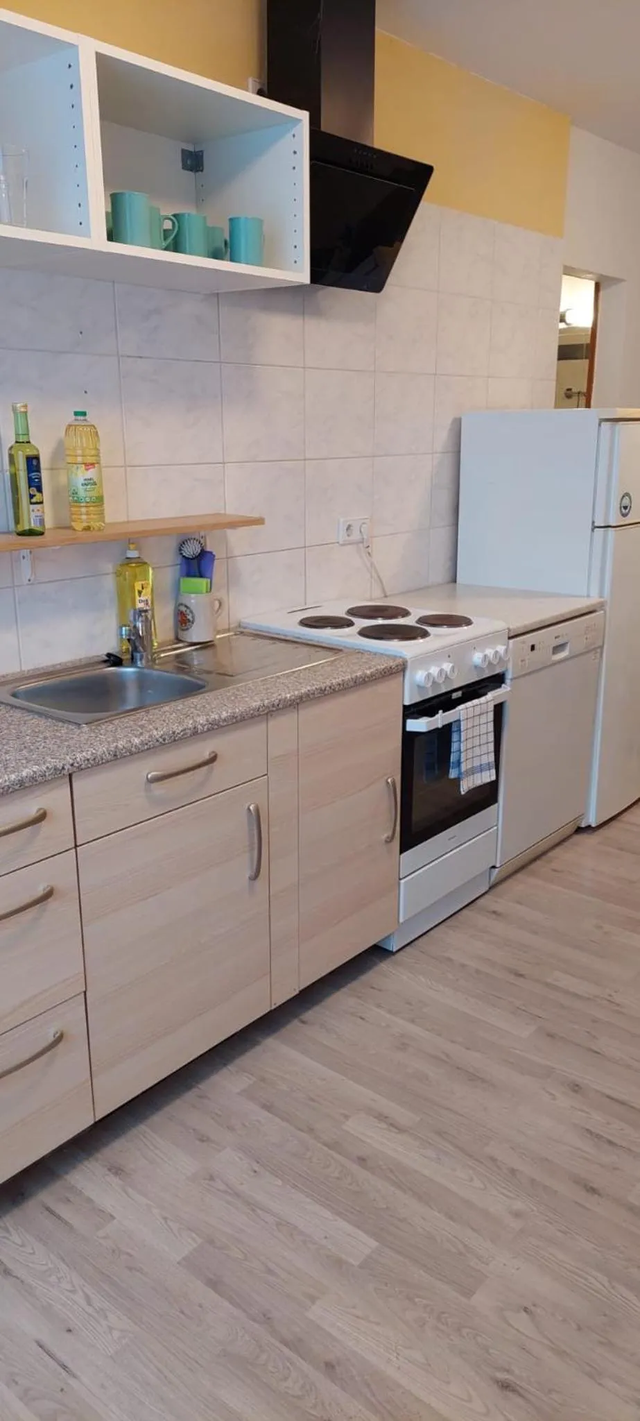 Kitchen or kitchenette in Schulungszentrum Töplitz