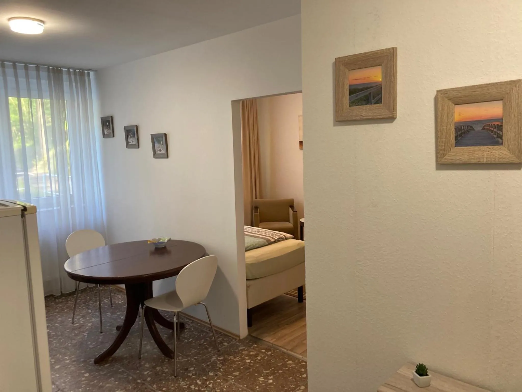 Living room, Bed in Schulungszentrum Töplitz