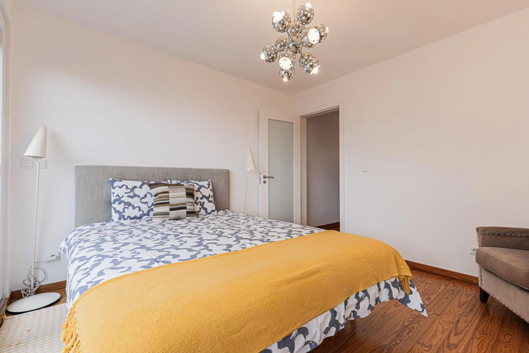 Bed in Barbadinhos Apartments in Lisbon Historic Neighborhood