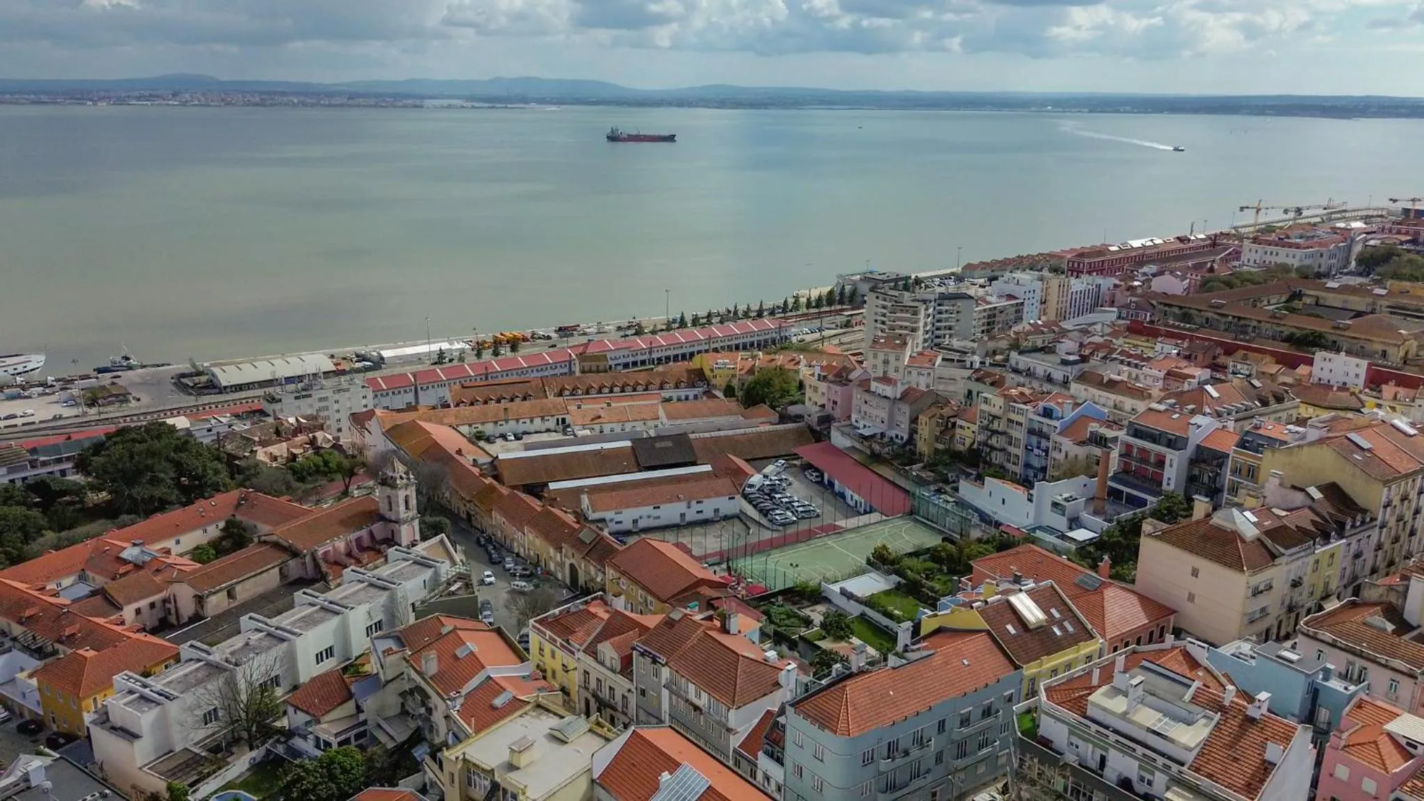 Bird's eye view in Barbadinhos Apartments in Lisbon Historic Neighborhood