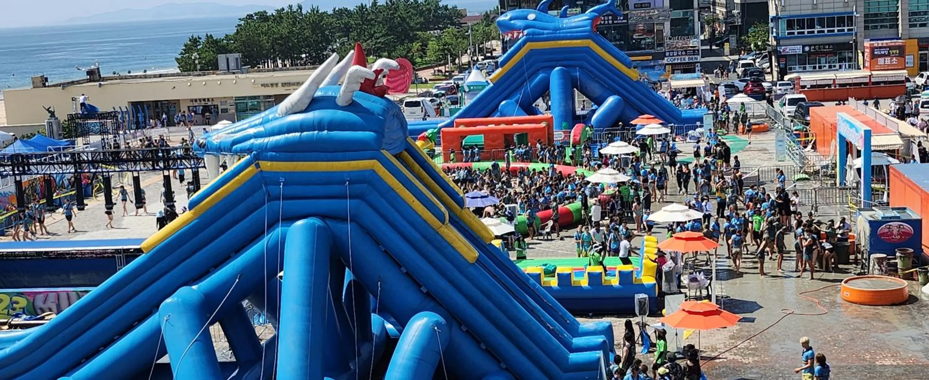 People in Mud Beach Hotel